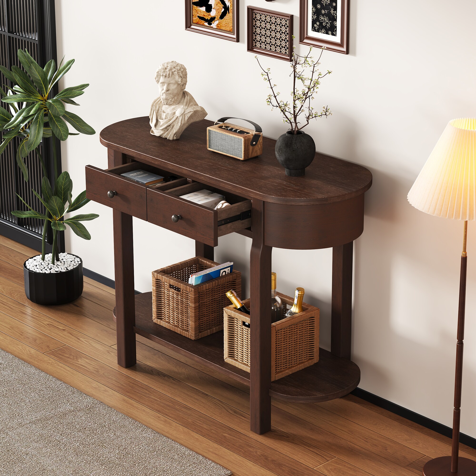 Oaks Decor OAN715796P Console-Sofa-Tables - View #2