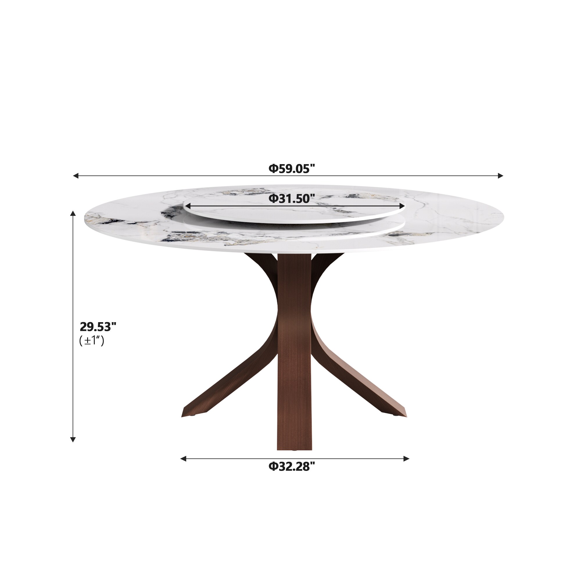 BuotiqHom DH-B-150F80-2R Dining-Tables - View #2