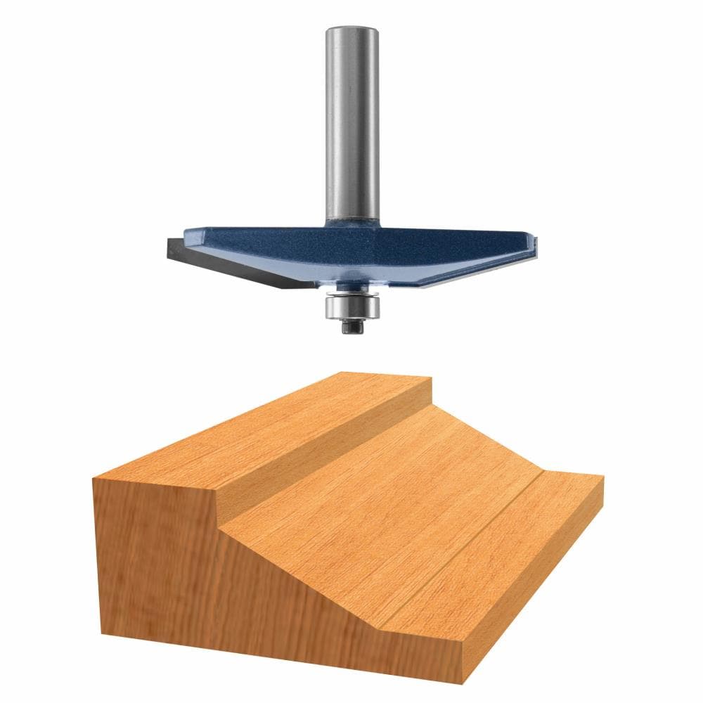 Bosch 85637M 2-3/4-in Carbide-Tipped Horizontal Raised Panel Router Bit