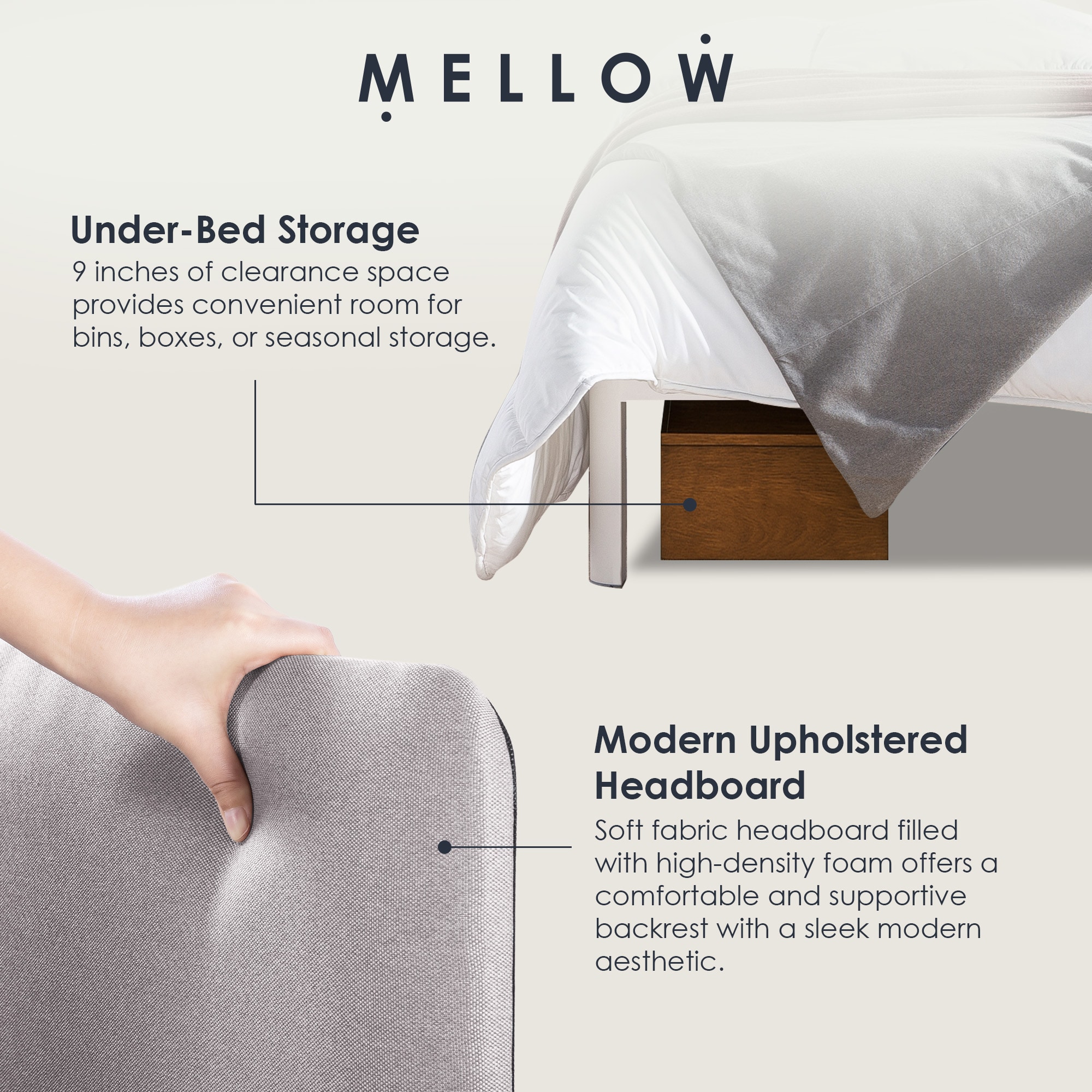 Mellow Militia ML-FM-KE-OGF Upholstered-Headboards - View #3