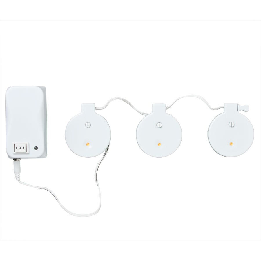 Utilitech 29128 9-in Plug-in LED Under Cabinet Puck Light