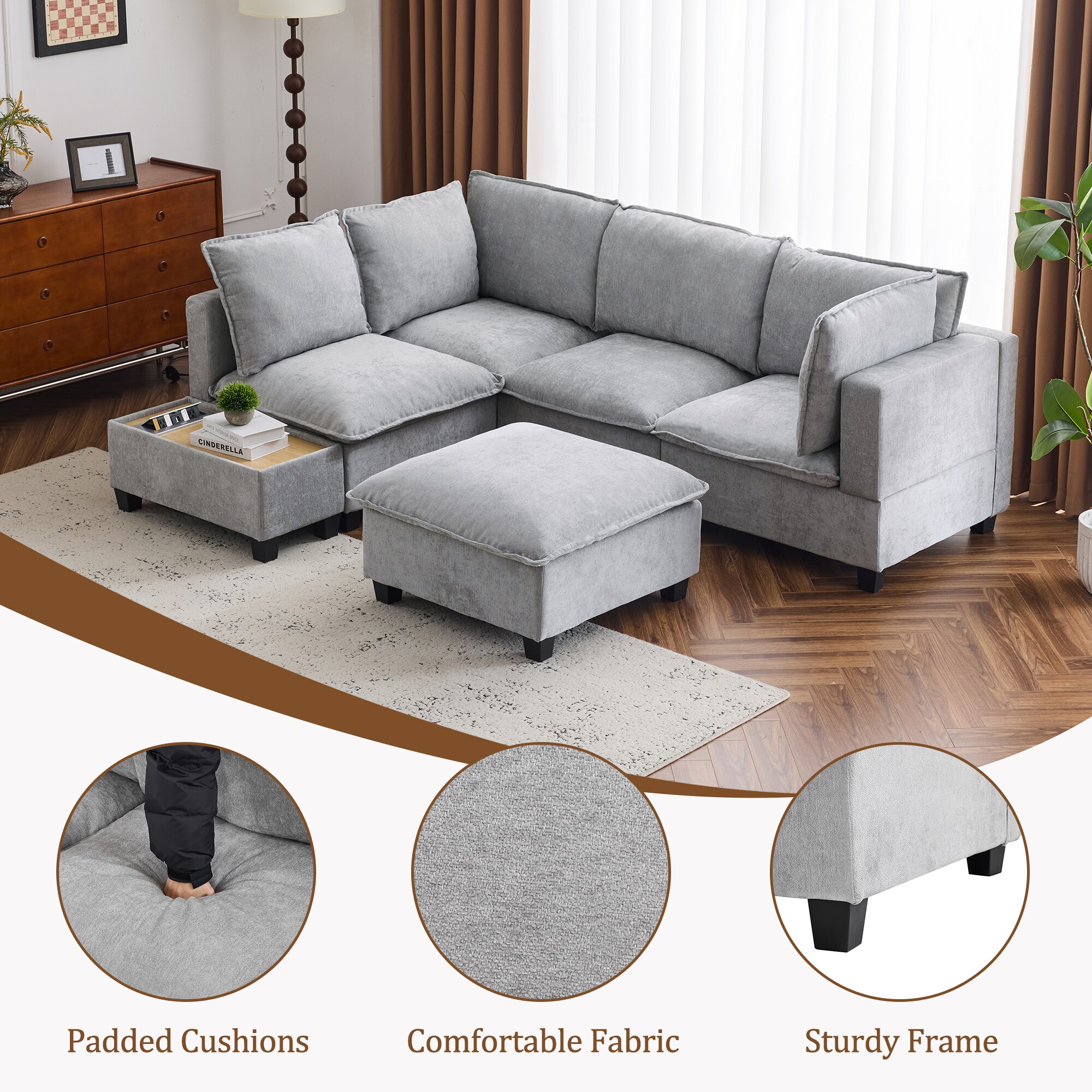 ModernLuxe N719S001780E Sofas-Loveseats - View #5
