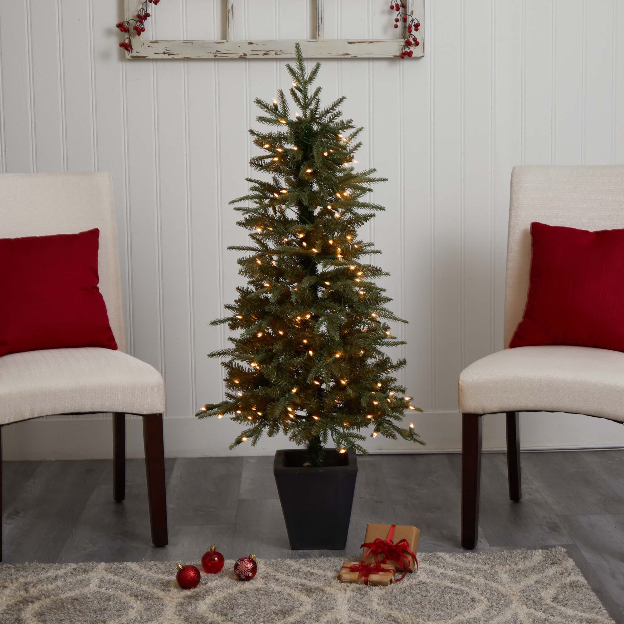 Nearly Natural 5443 Artificial-Christmas-Trees - View #4