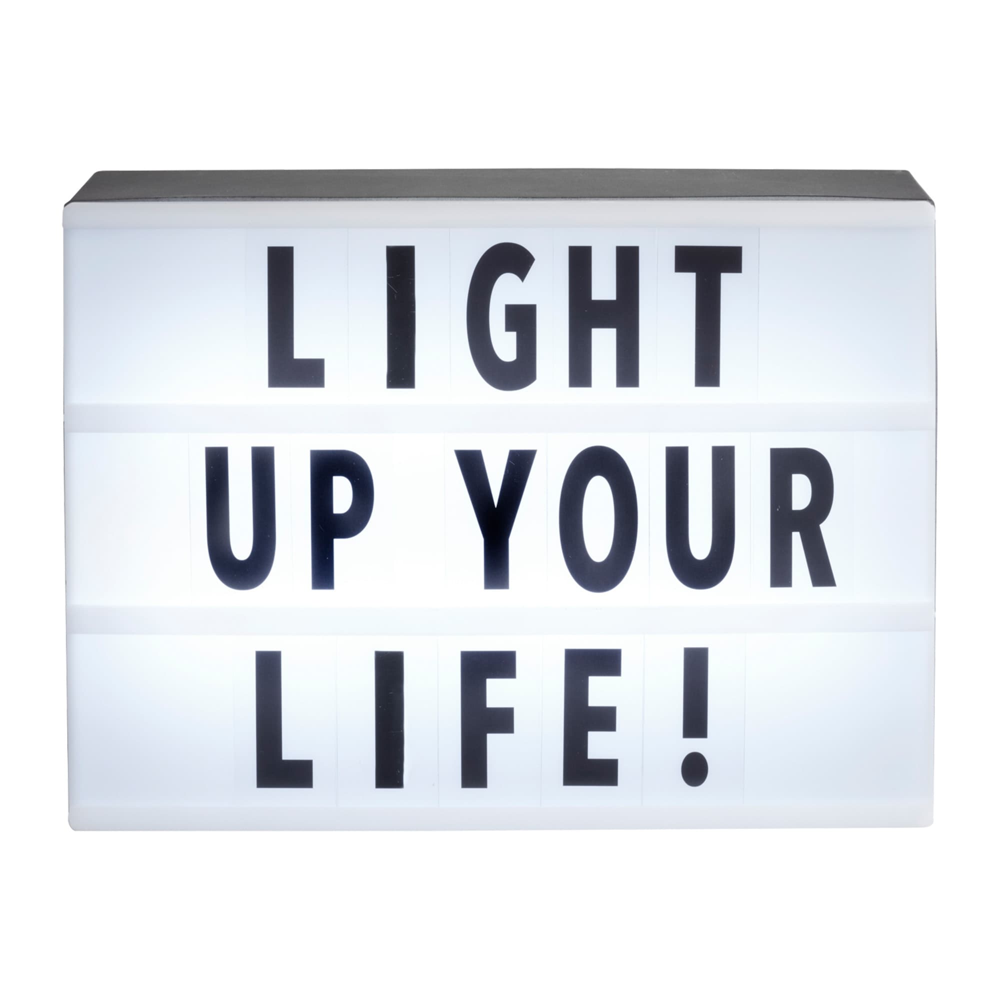 Style Selections 8.7-in Letter Board Effect Lights LED Light in