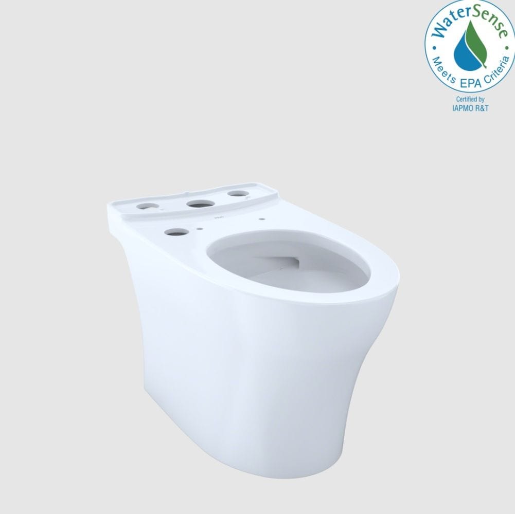 TOTO CT446CEGNT40-01 Cotton Elongated Standard height Toilet Bowl 12-in Rough-In