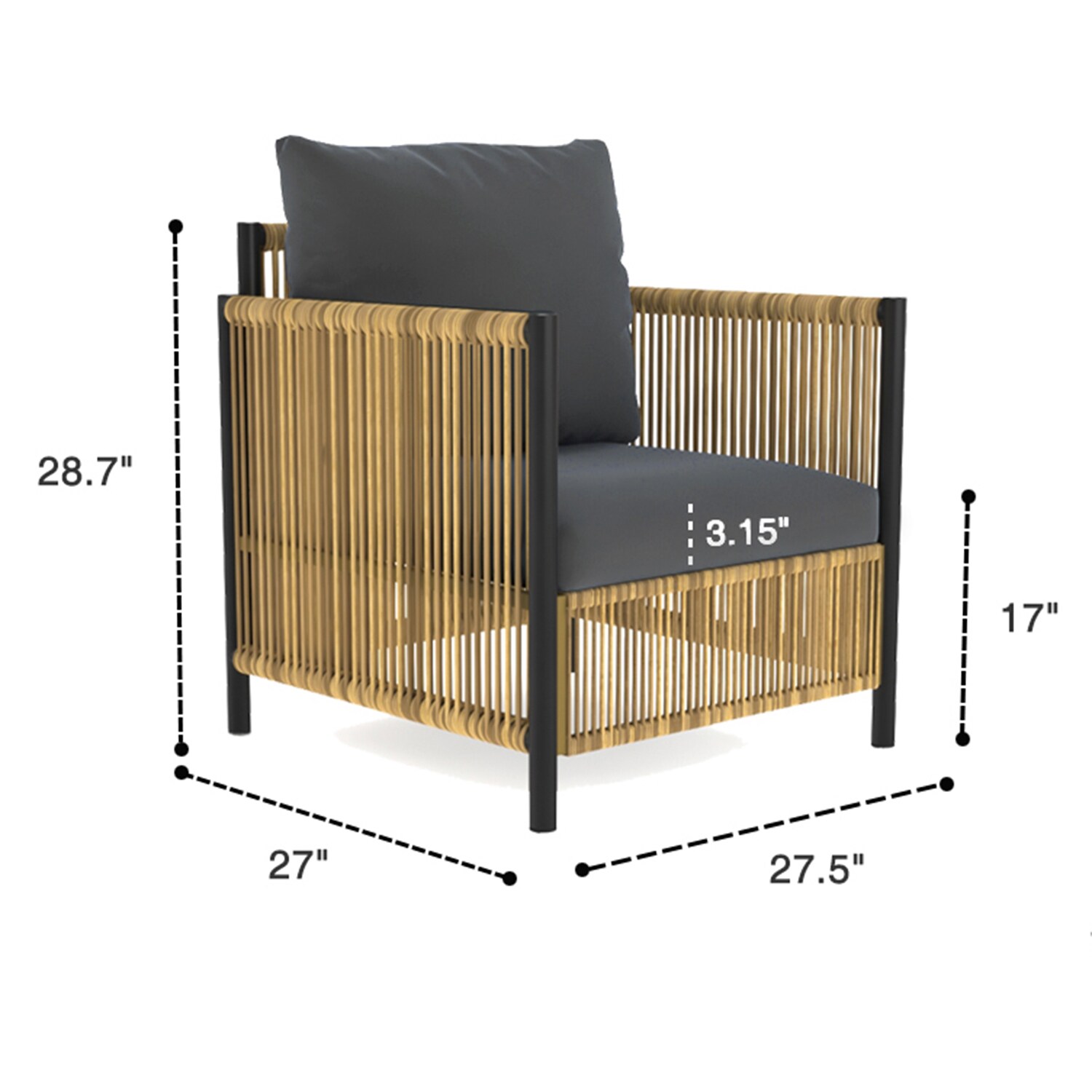 Bybafun YA3800085 Patio-Dining-Sets - View #4