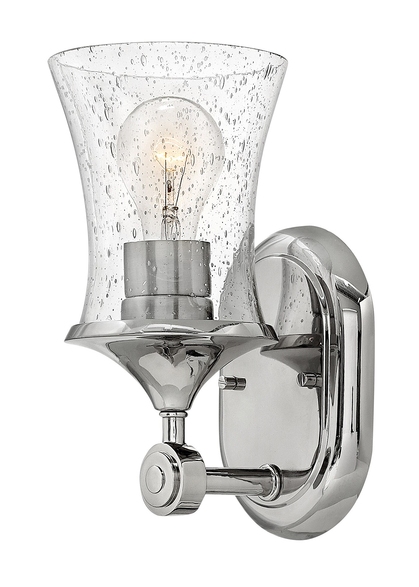 Hinkley 51800PN Thistledown 5.25-in 1 -Light Polished Nickel Traditional Vanity light
