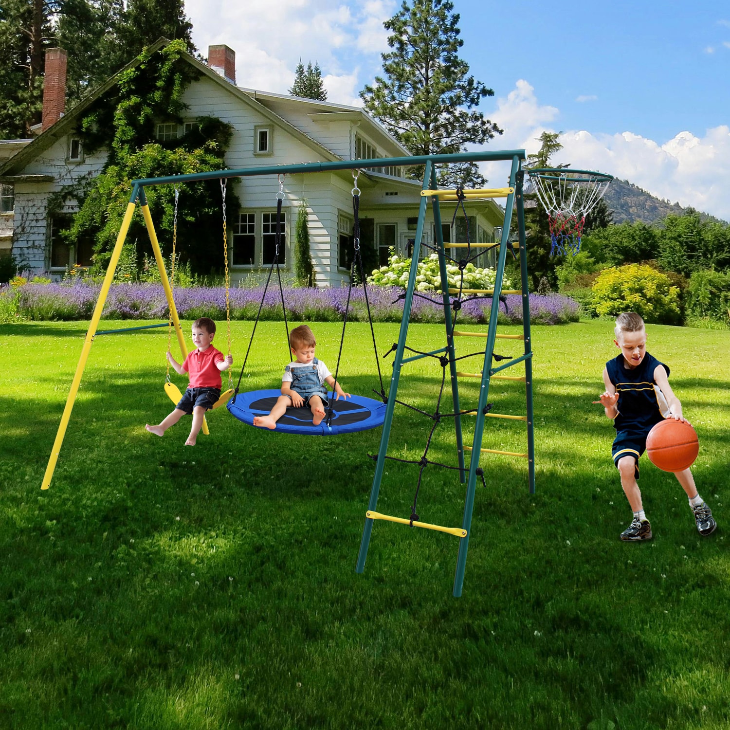 Siavonce XH52309 Playset-Swings - View #2