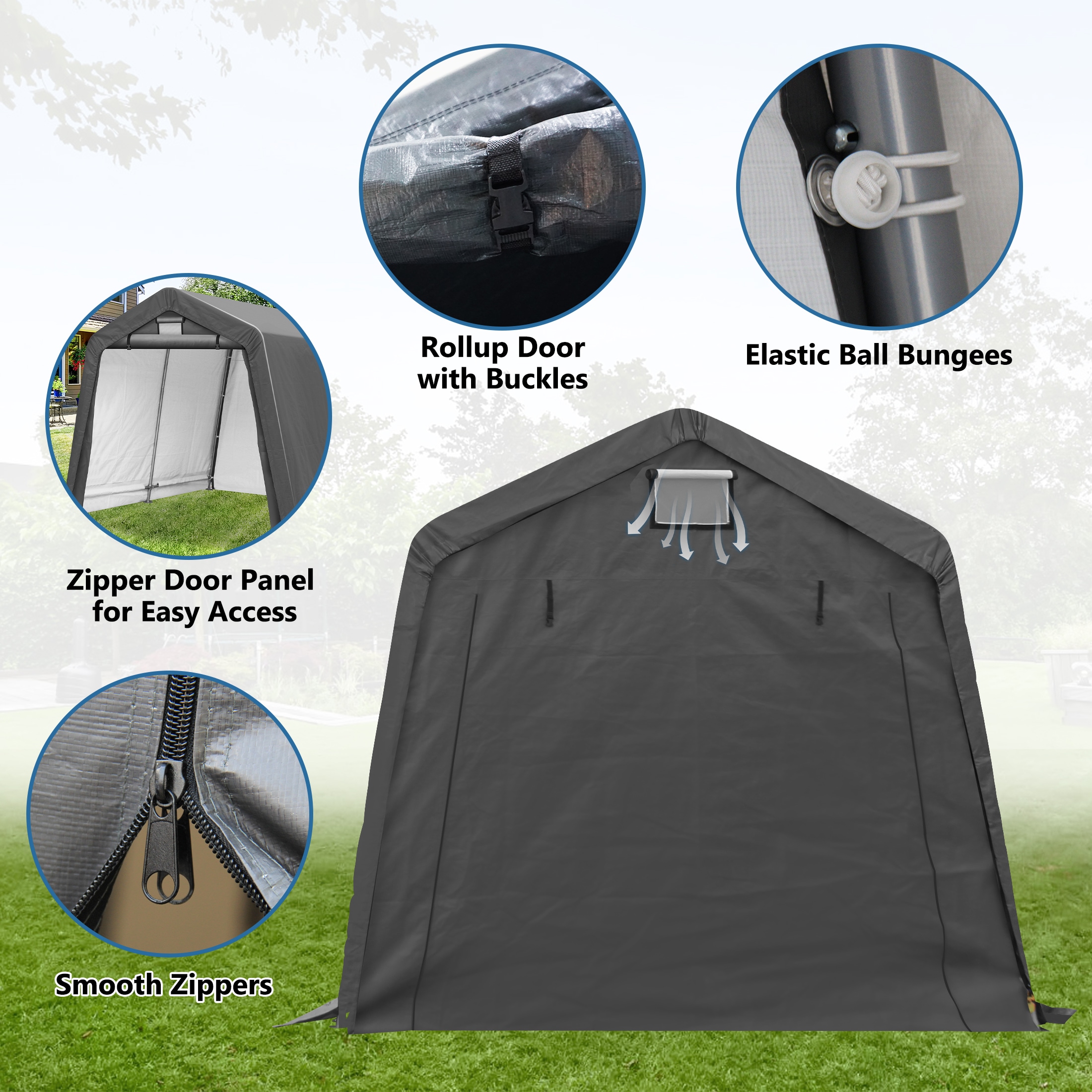 Coveronics LW-CWP-0808 Canopy-Storage - View #7