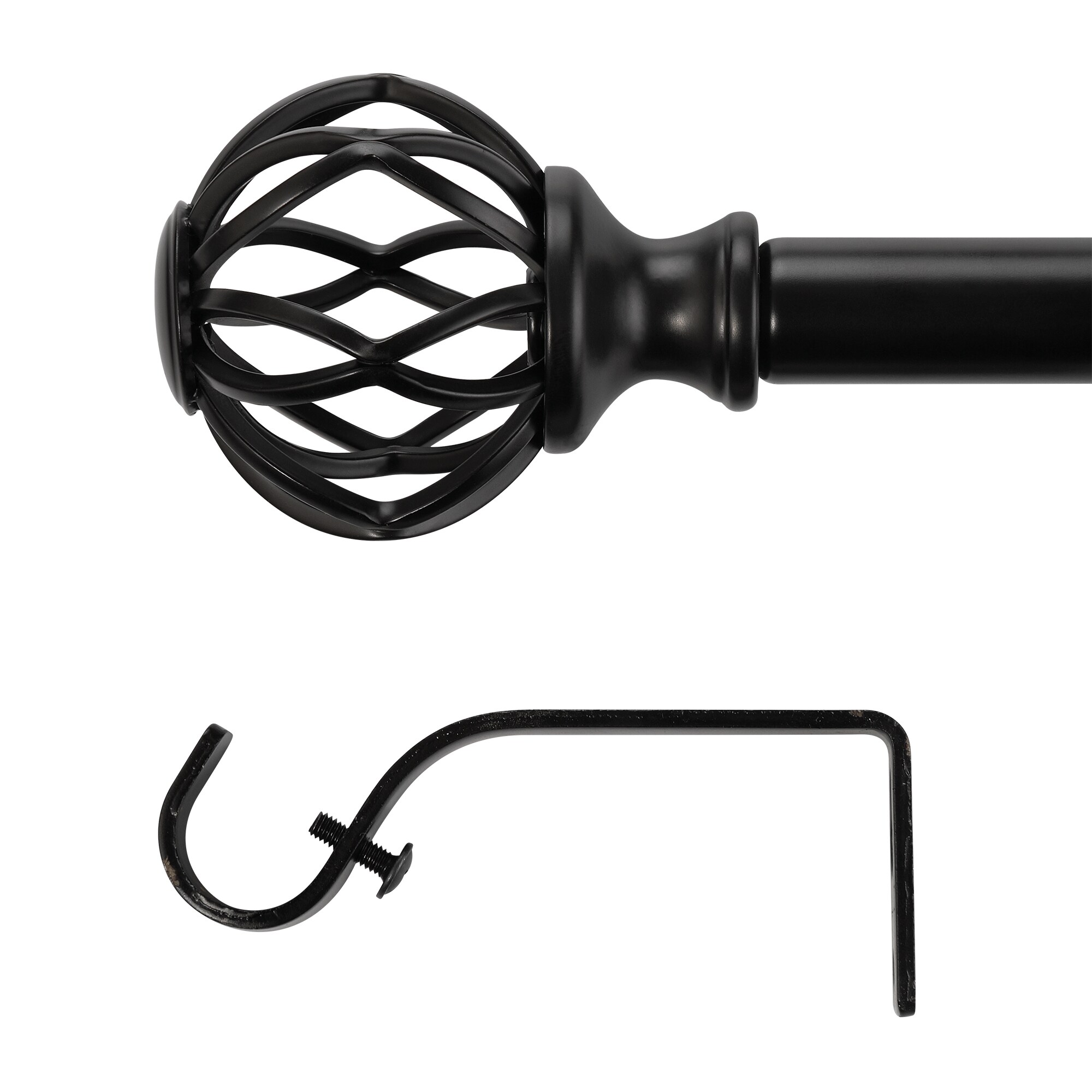 ACROMA 80528BK Curtain-Rods - View #5
