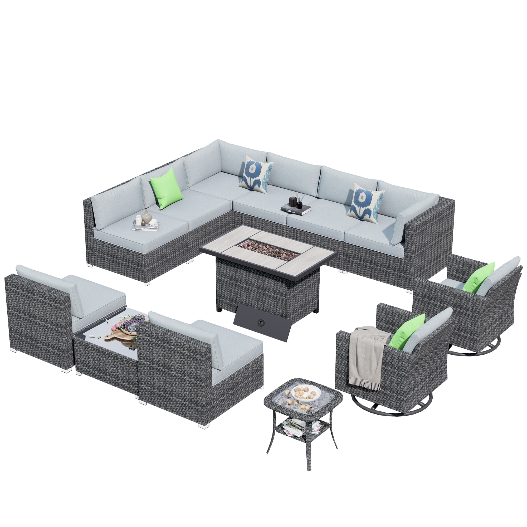 Pouuin SYZRFPHOP4-7-BOX3 Patio-Sofas-Daybeds - View #3
