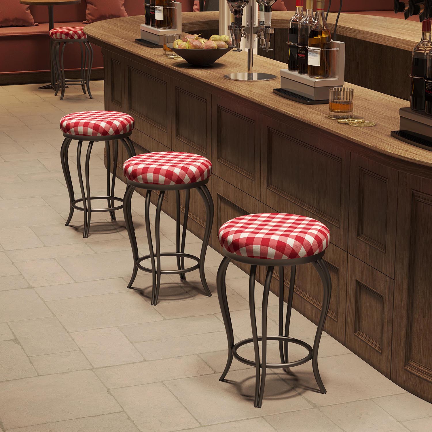 GZMR WF01-LS-029-BKYL stools - View #2