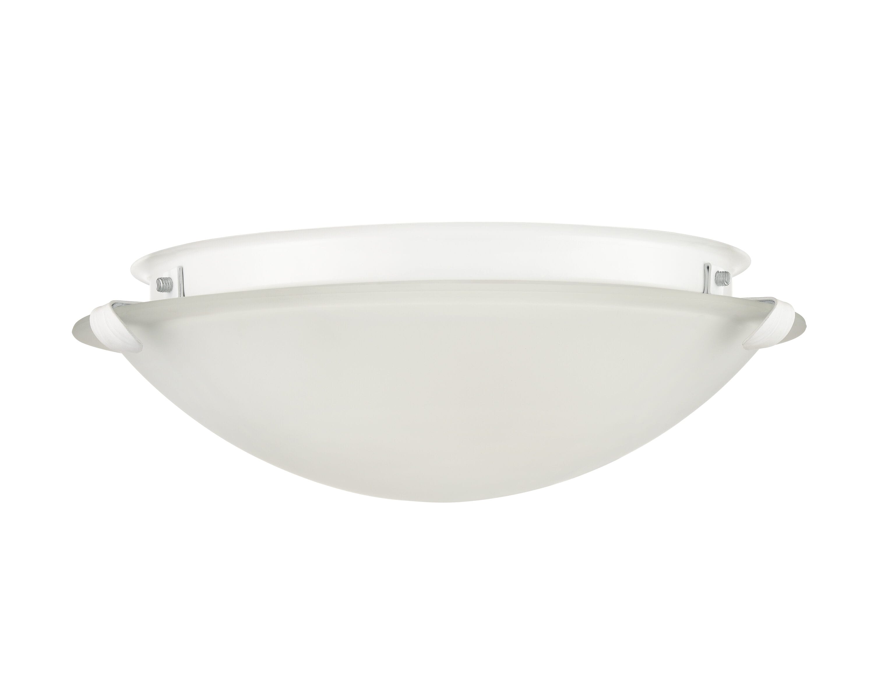 Millennium Lighting 61002-MW 2 -Light 12.28-in Matte White Flush Mount Light
