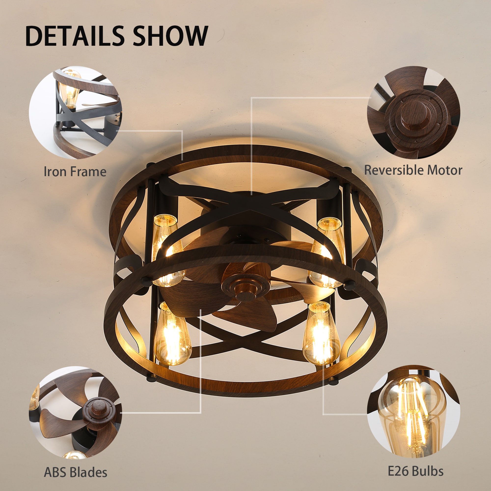 Bybafun YB5100134 Ceiling-Fans - View #8