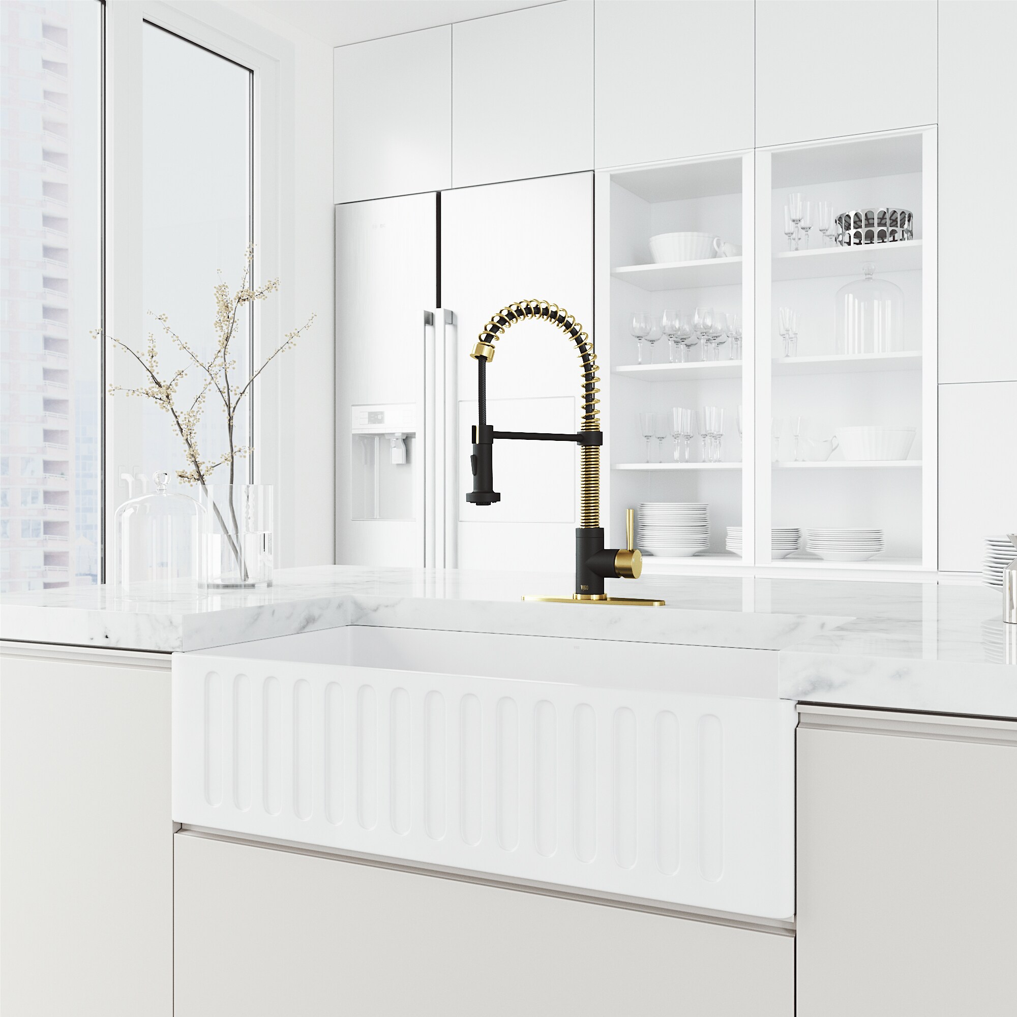 VIGO VG02001MGMBK1 Kitchen-Faucets - View #6