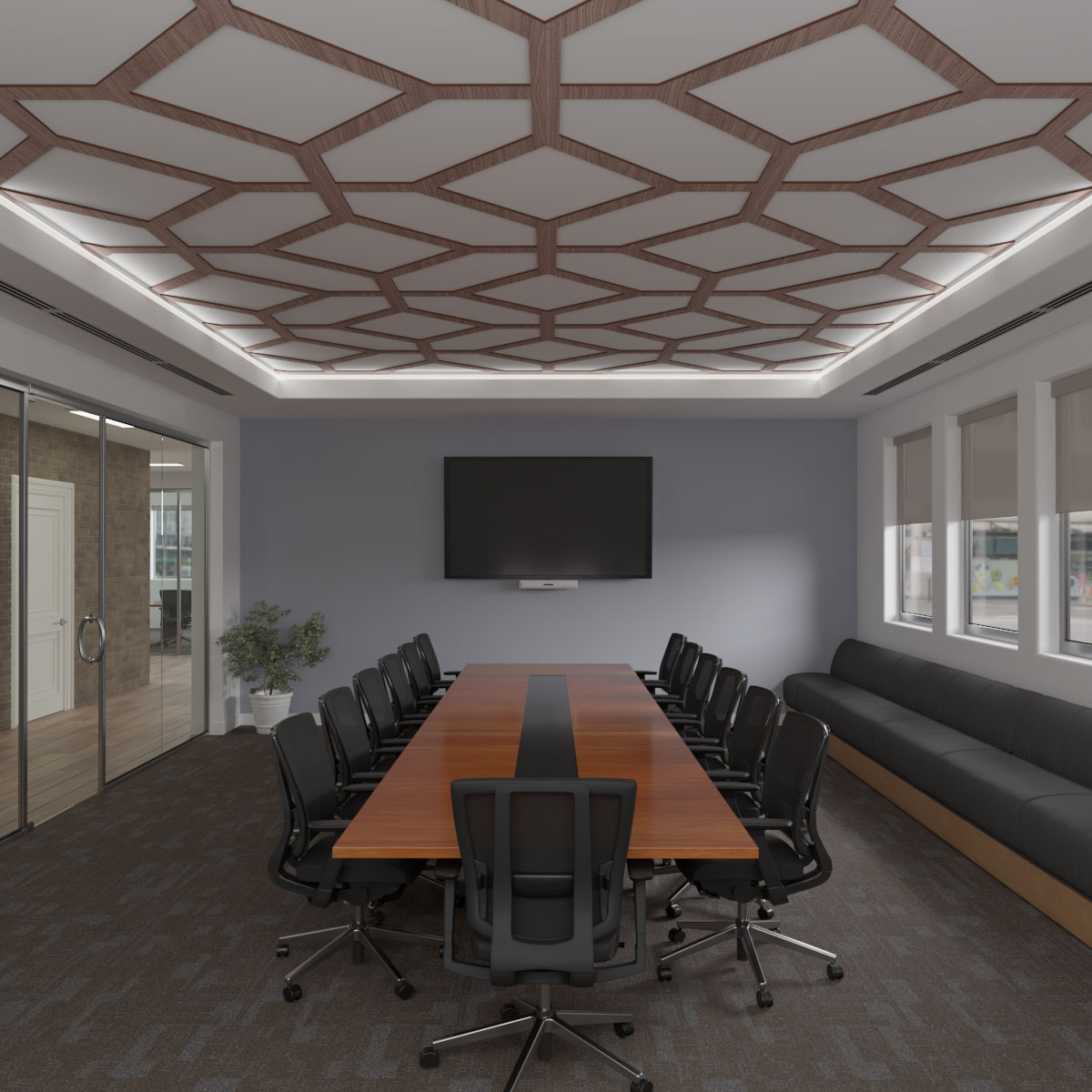 Ekena Millwork CELW67X67X0375CAMWA Wall-Panels - View #9