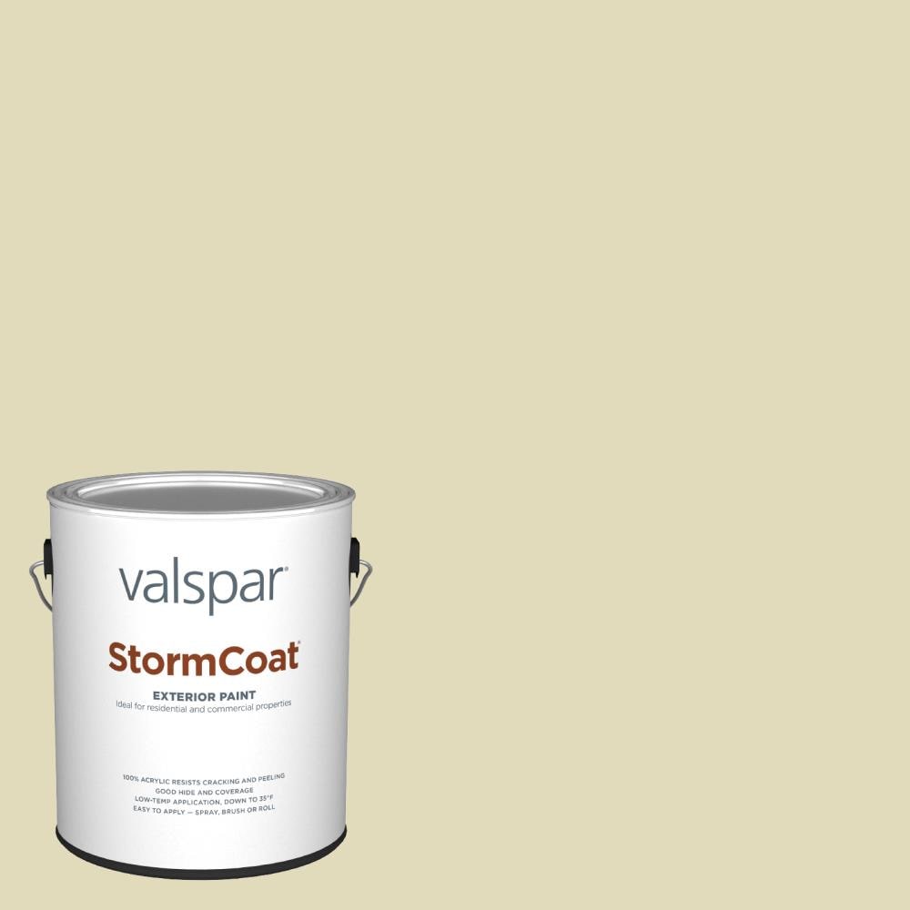 Valspar 6006-5A-146990 Storm Coat Satin Tempered Sage 6006-5A Latex Exterior ( 1-gallon )