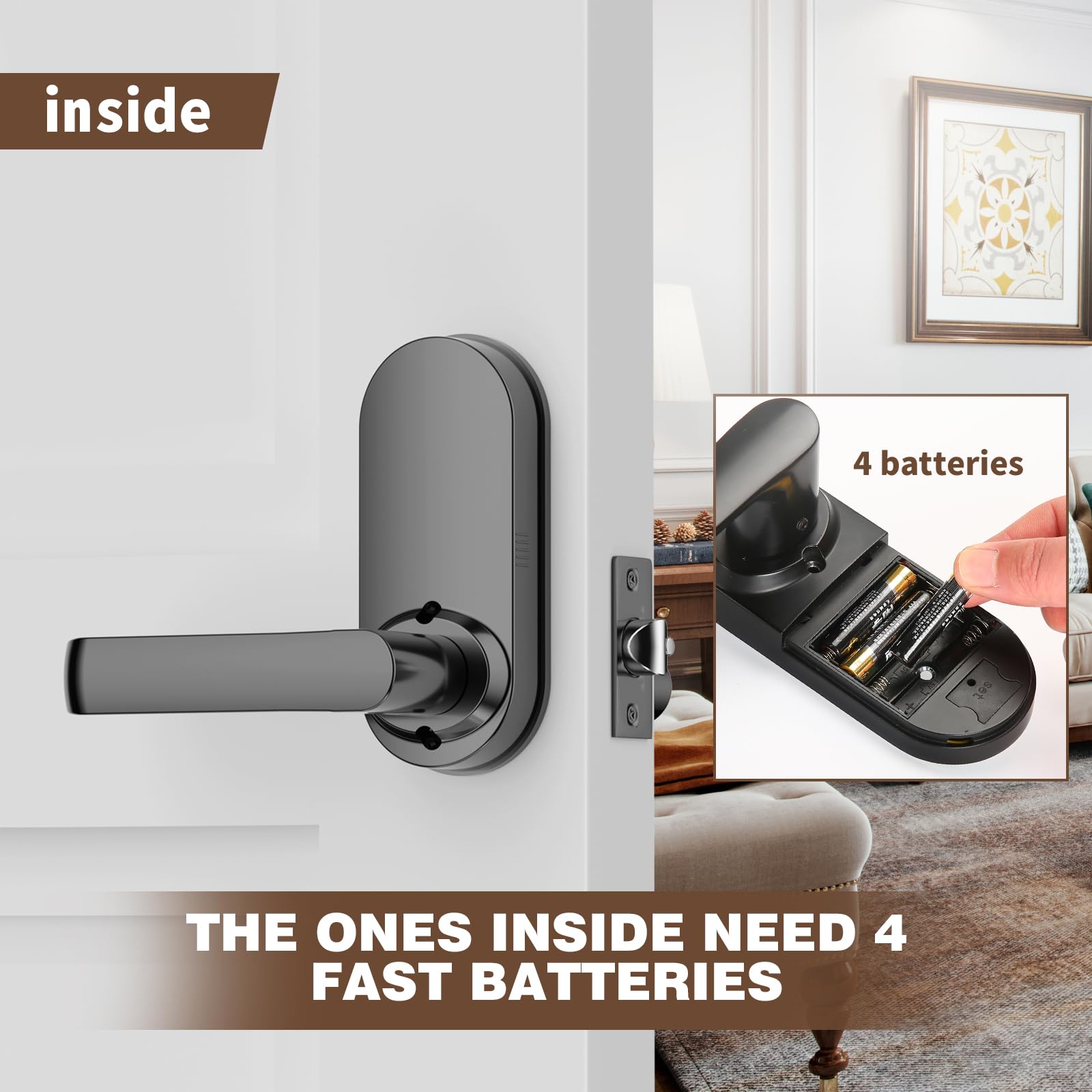 Oyezvary LOZ0716O052 Electronic-Door-Locks - View #4