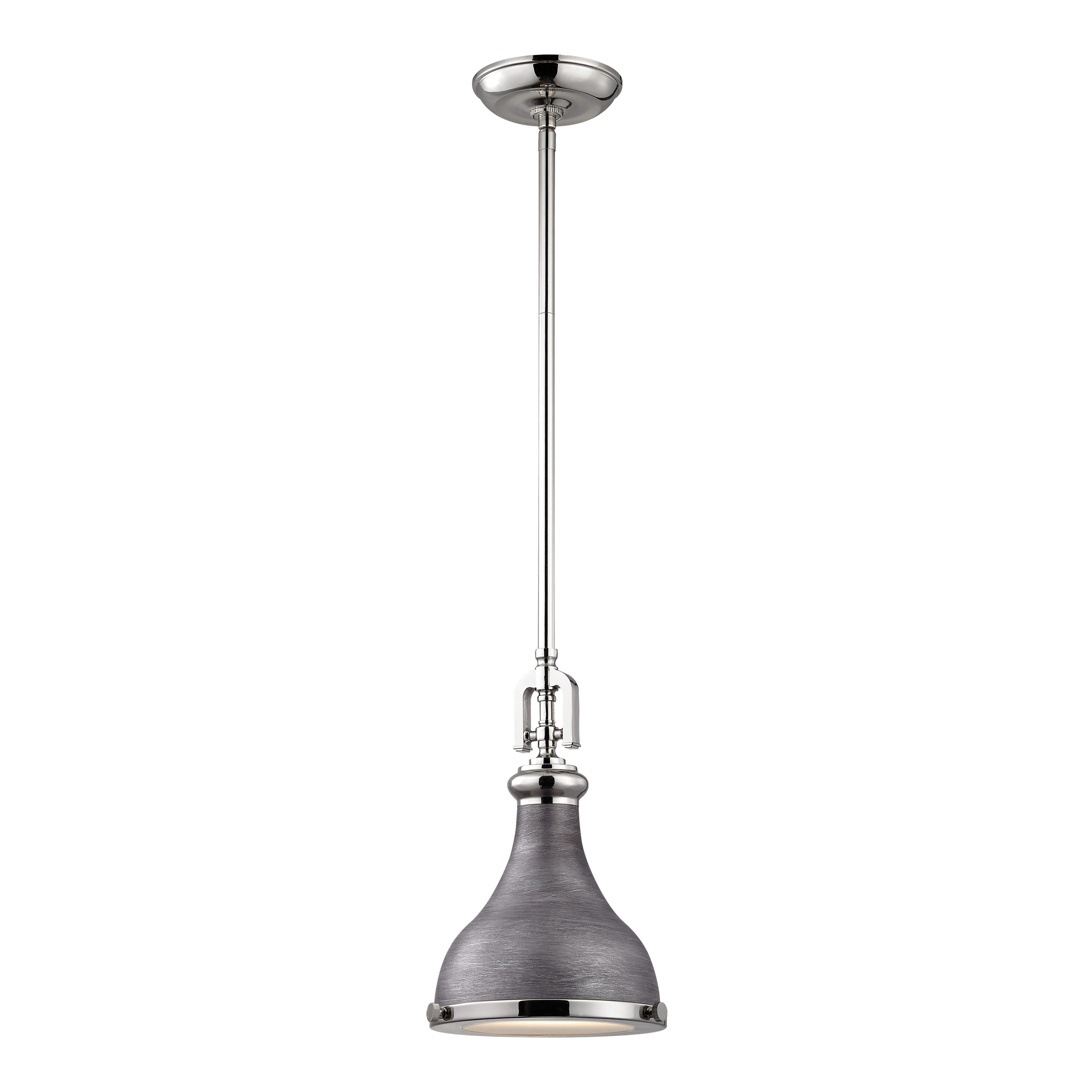 Westmore by ELK Lighting LW-20231804012 Vineland Weathered Zinc Transitional Linear Mini Hanging Pendant light