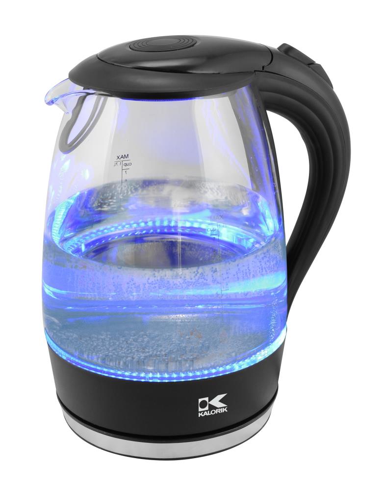 AROMA Hot H20 X-Press 7-Cup Electric Kettle Silver AWK125S - Best Buy