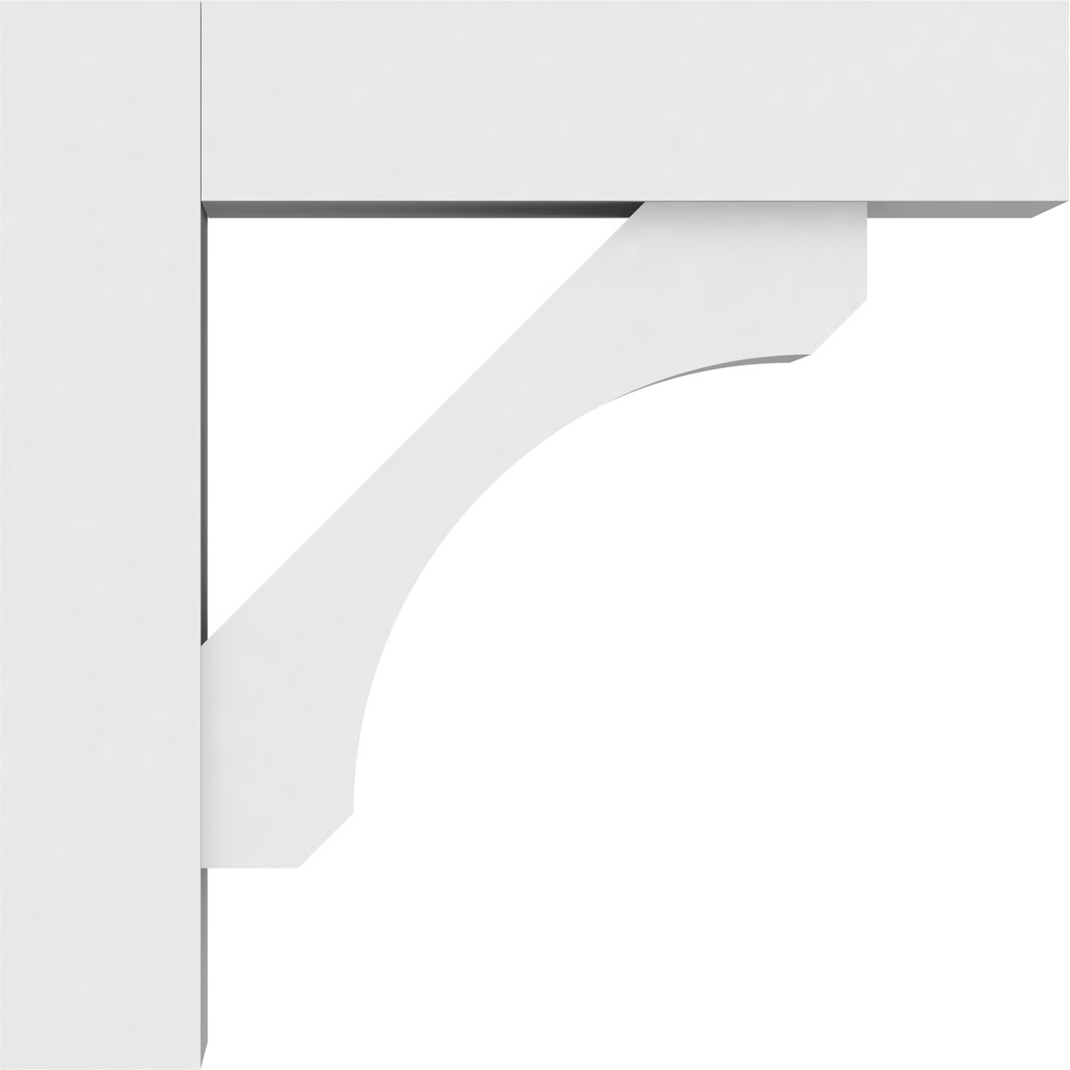 Ekena Millwork BKTP05X16X16LEC05 Exterior-Brackets-Braces - View #3