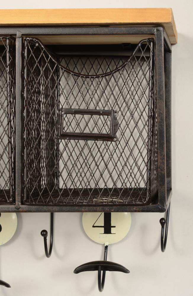 Linon AMME4DRW1 Wall-Mounted-Shelving - View #2