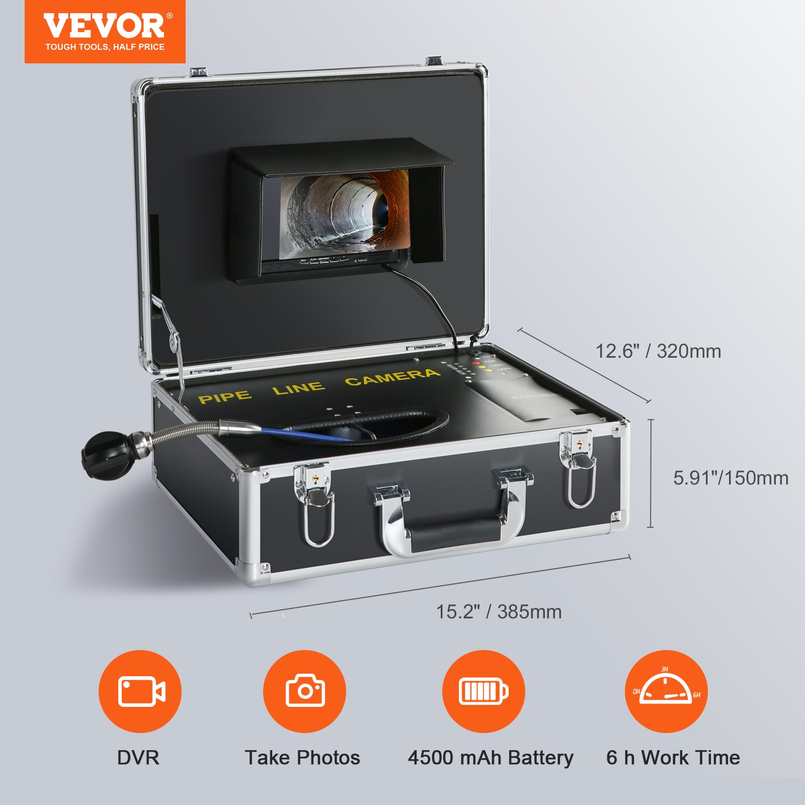 VEVOR LXKXSGDNKJ740GLJEV1 Inspection-Cameras - View #8