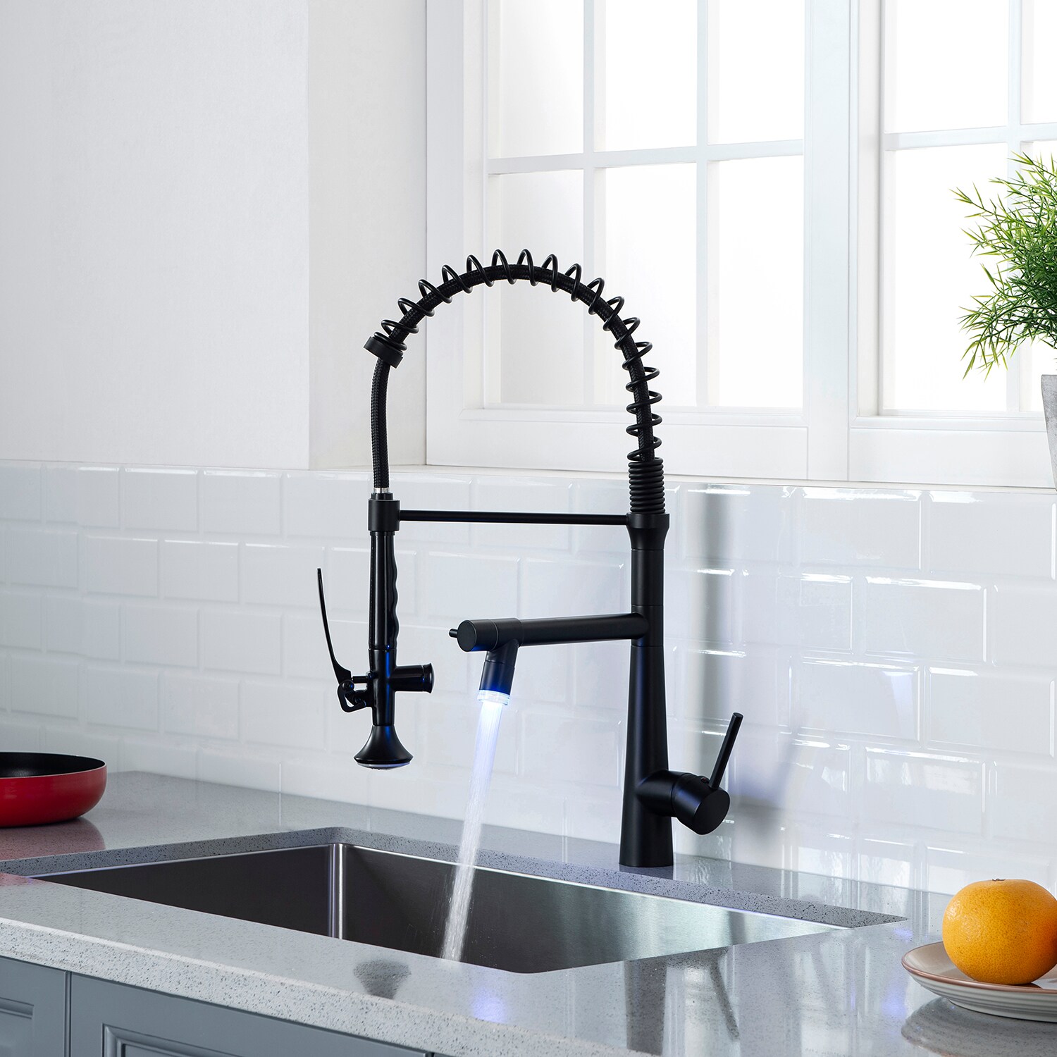 Fapully FA-B-1005B-LED Kitchen-Faucets - View #2