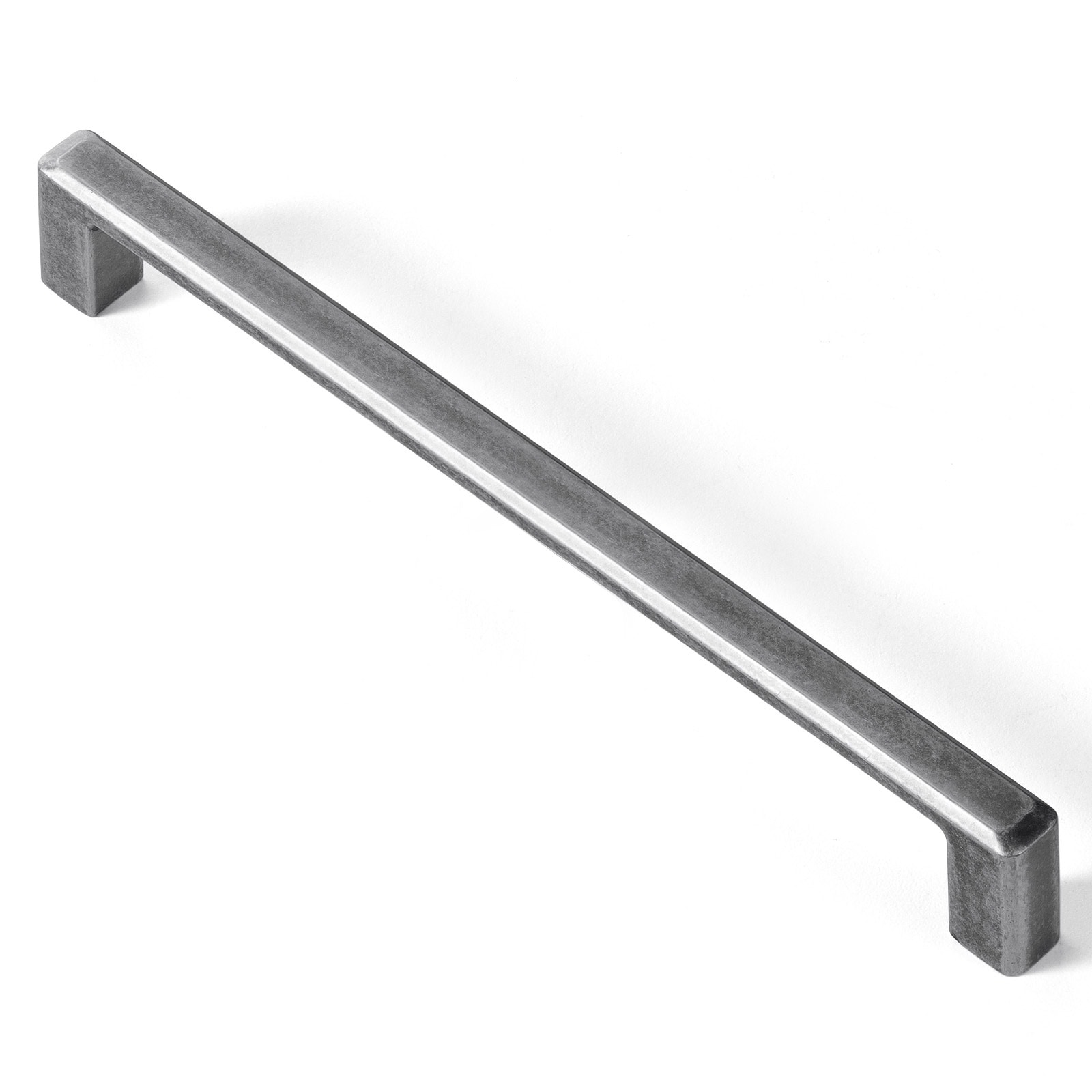 Miaokesen 9377GY-192 7-9/16-in , 192mm Center to Center Antique Silver Rectangular Handle 6 -Pack
