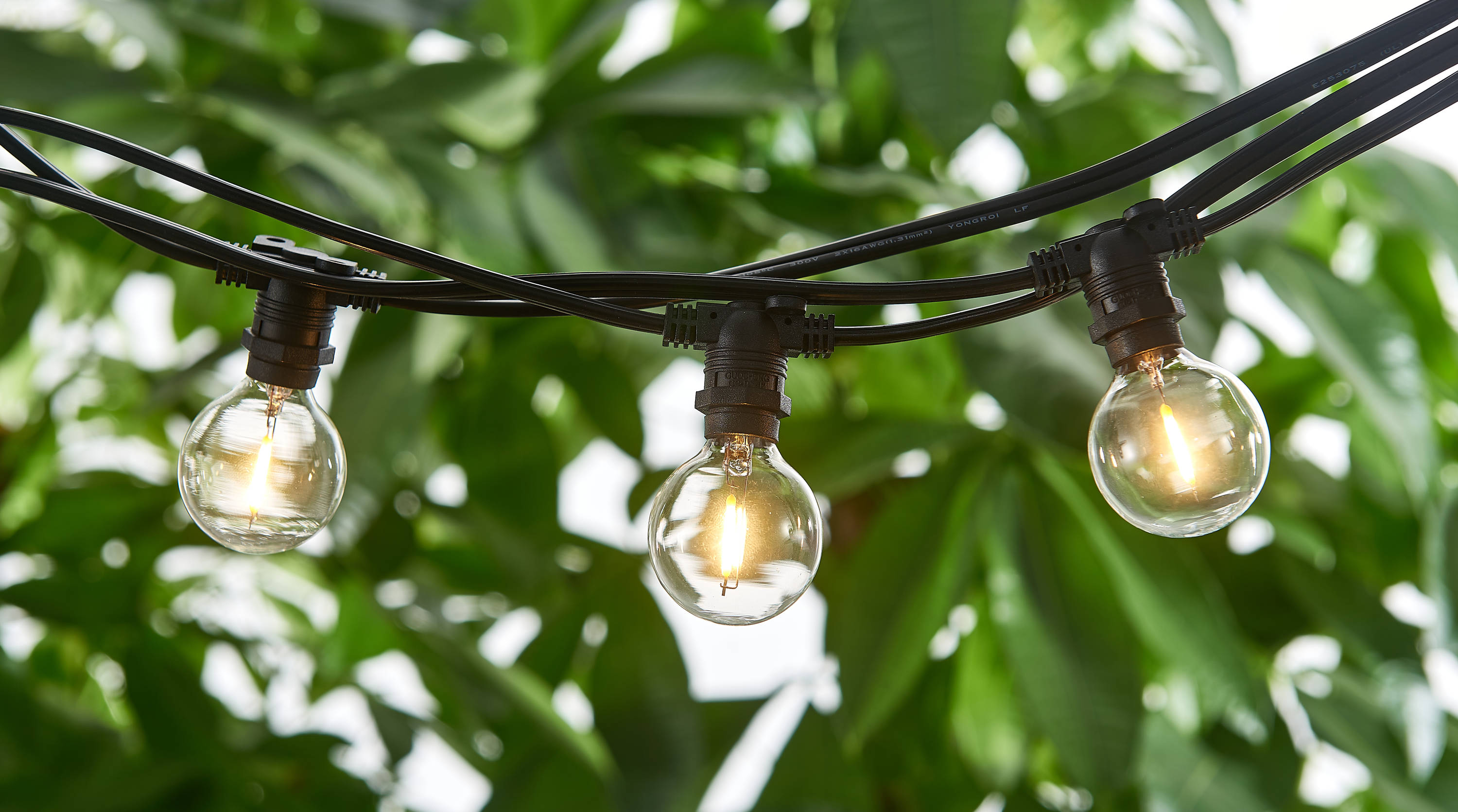 Hi-Line Gift 37501-25-LED Patio-String-Lights - View #3