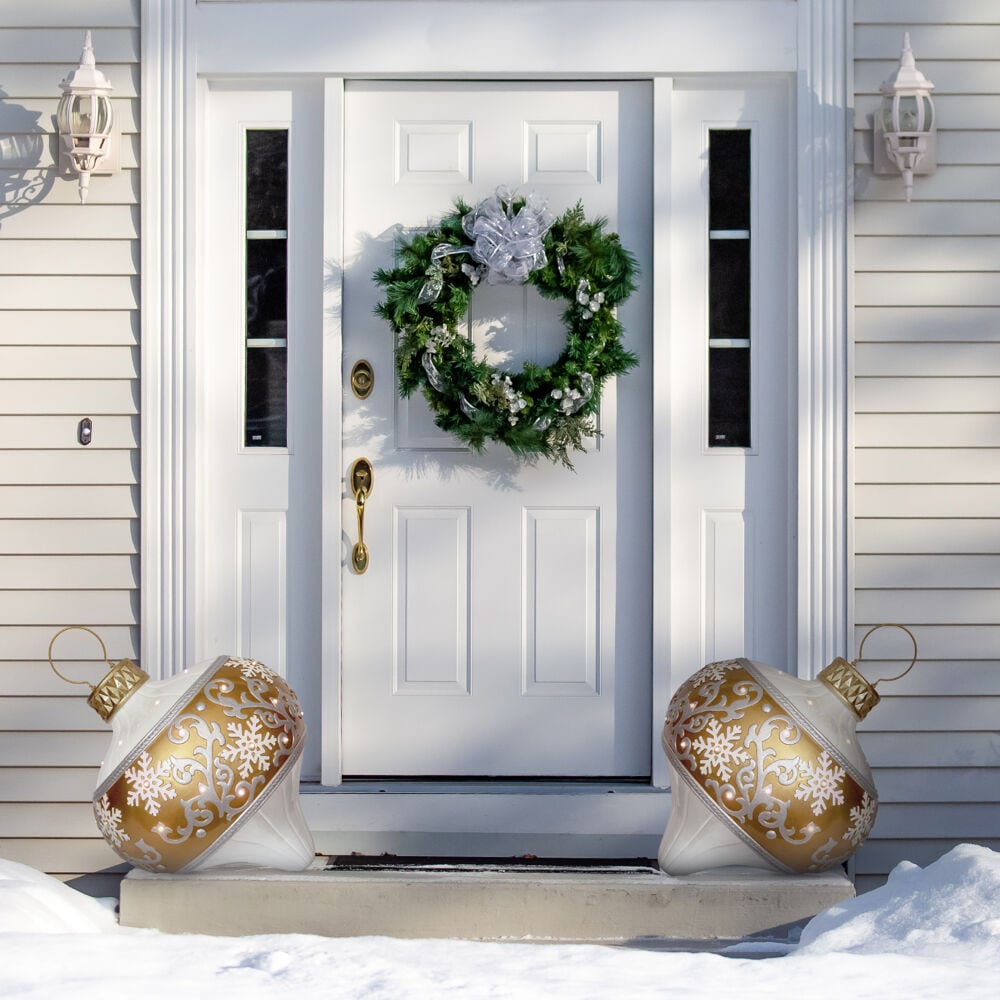 Fraser Hill Farm FFRS029-ORN1-GLD Outdoor-Christmas-Decor - View #8