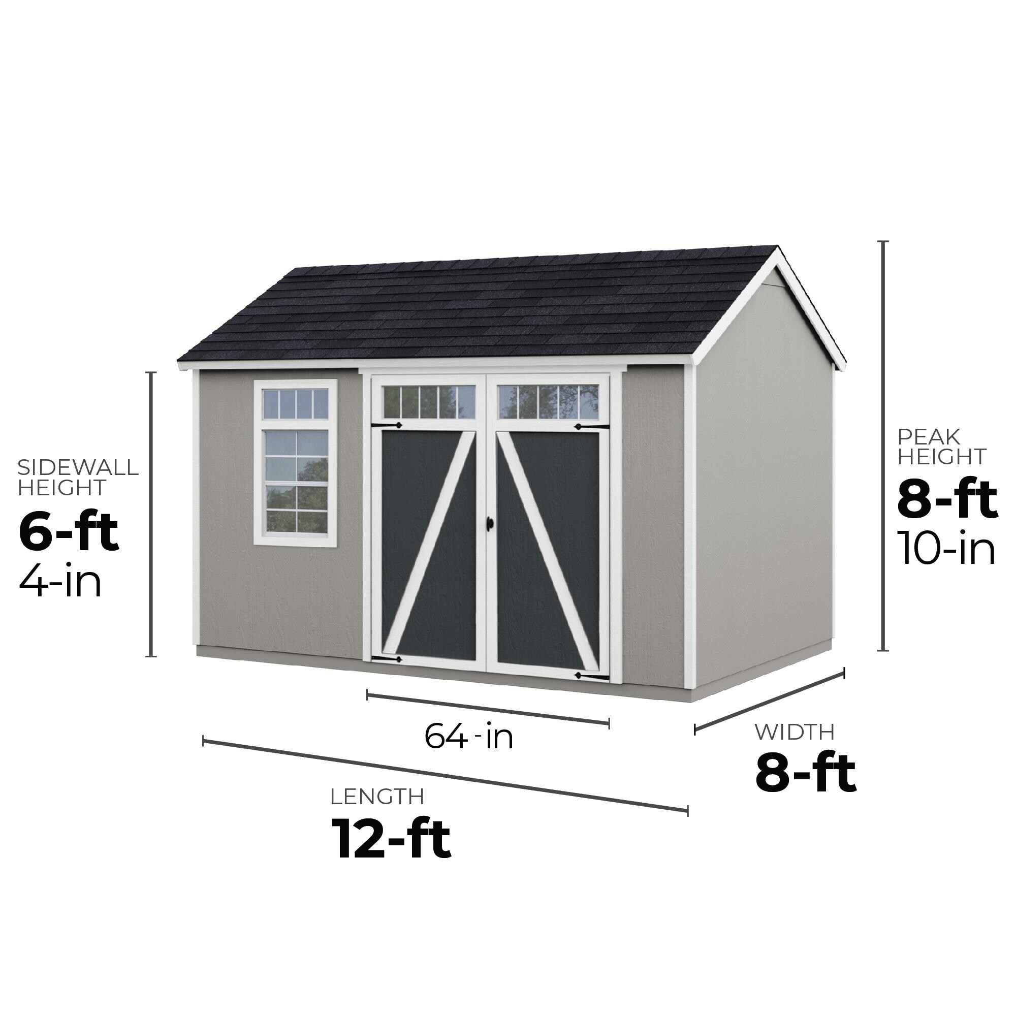 Wood Storage Sheds at