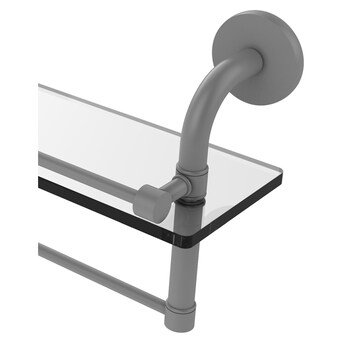 Allied Brass Remi Antique Bronze 1-Tier Brass Wall Mount Bathroom Shelf Allied Brass Remi Antique Bronze 1-Tier Brass Wall Mount Bathroom Shelf