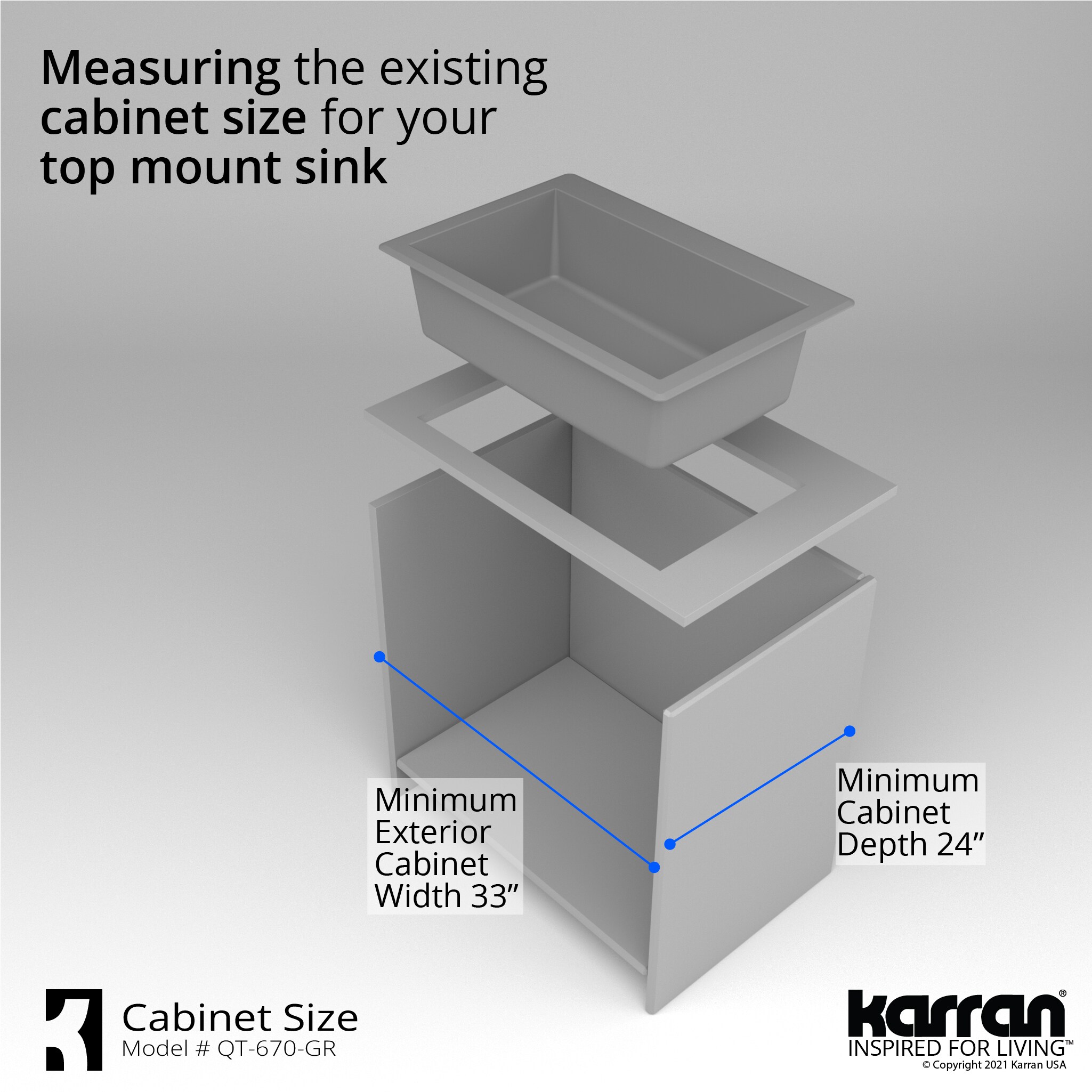Karran QT-670-GR Kitchen-Sinks - View #10