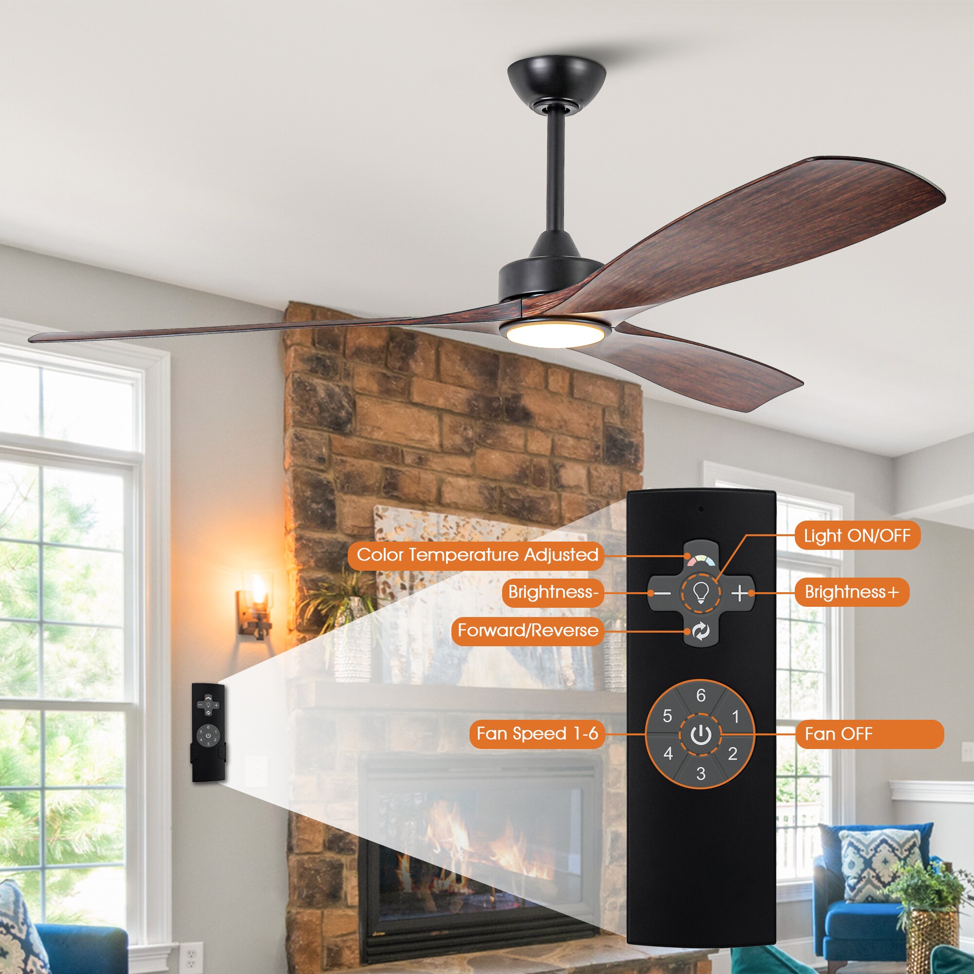 Parrot Uncle F8310110V Ceiling-Fans - View #7