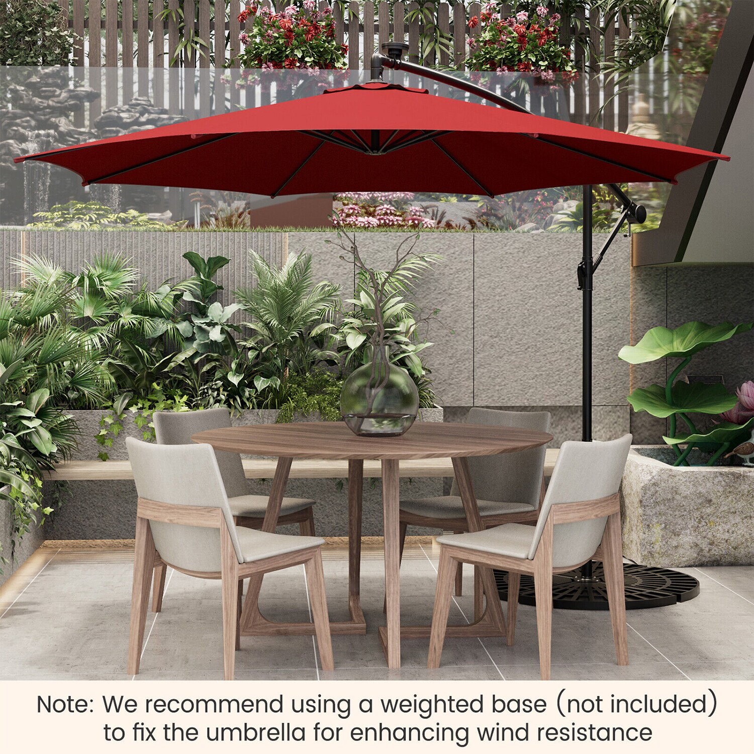 WELLFOR TDG10822WN Umbrellas-2 - View #2