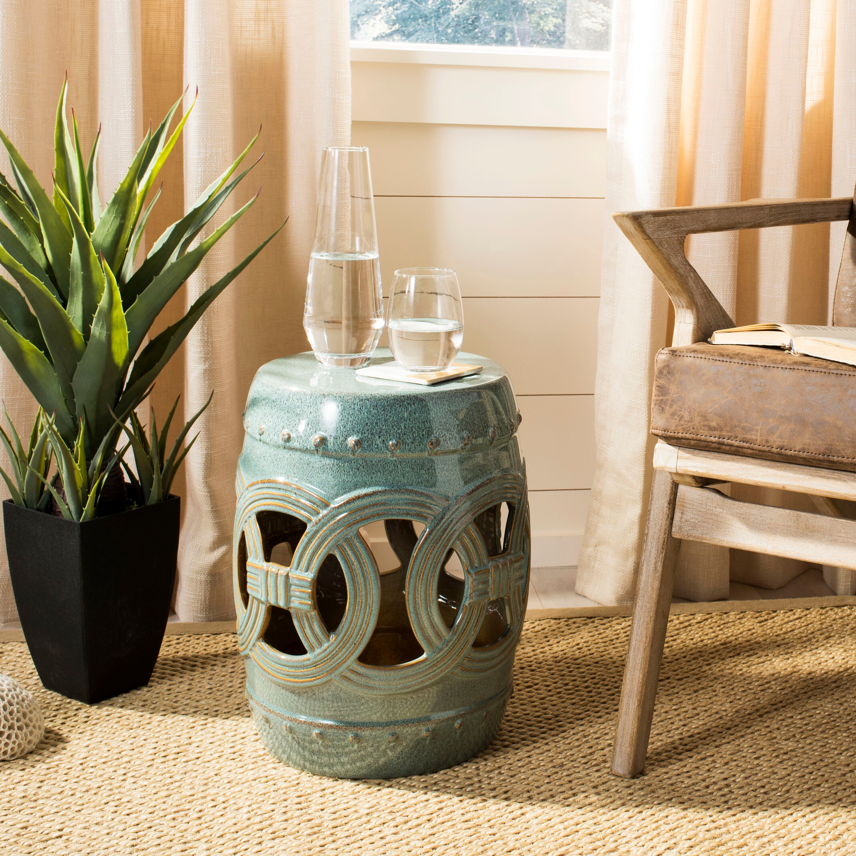 Safavieh ACS4500A Garden-Stools - View #2