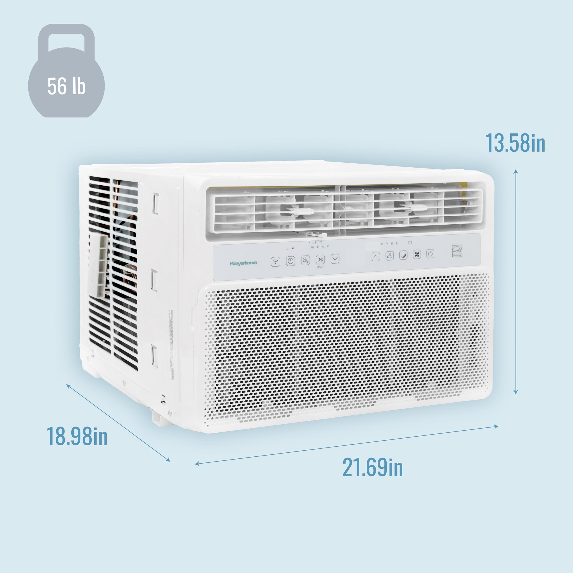 Keystone KSTAW141WA Window-Air-Conditioners - View #3