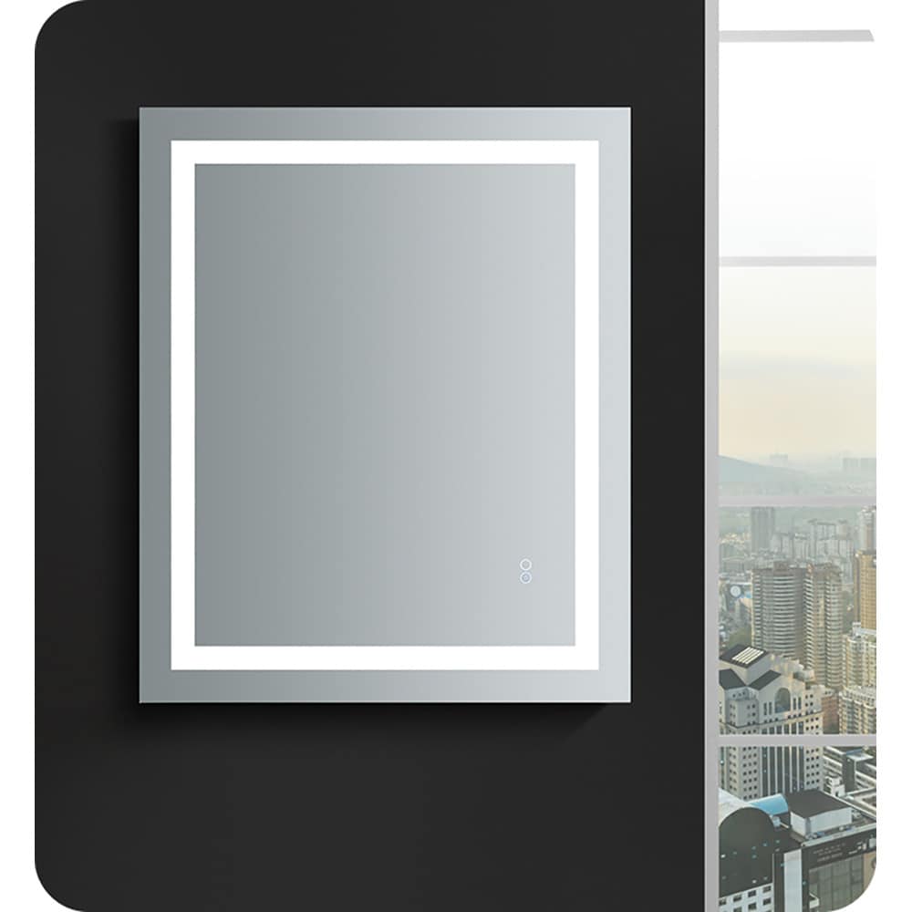 Frameless 36" x 30" Clear LED Bathroom Vanity Mirror