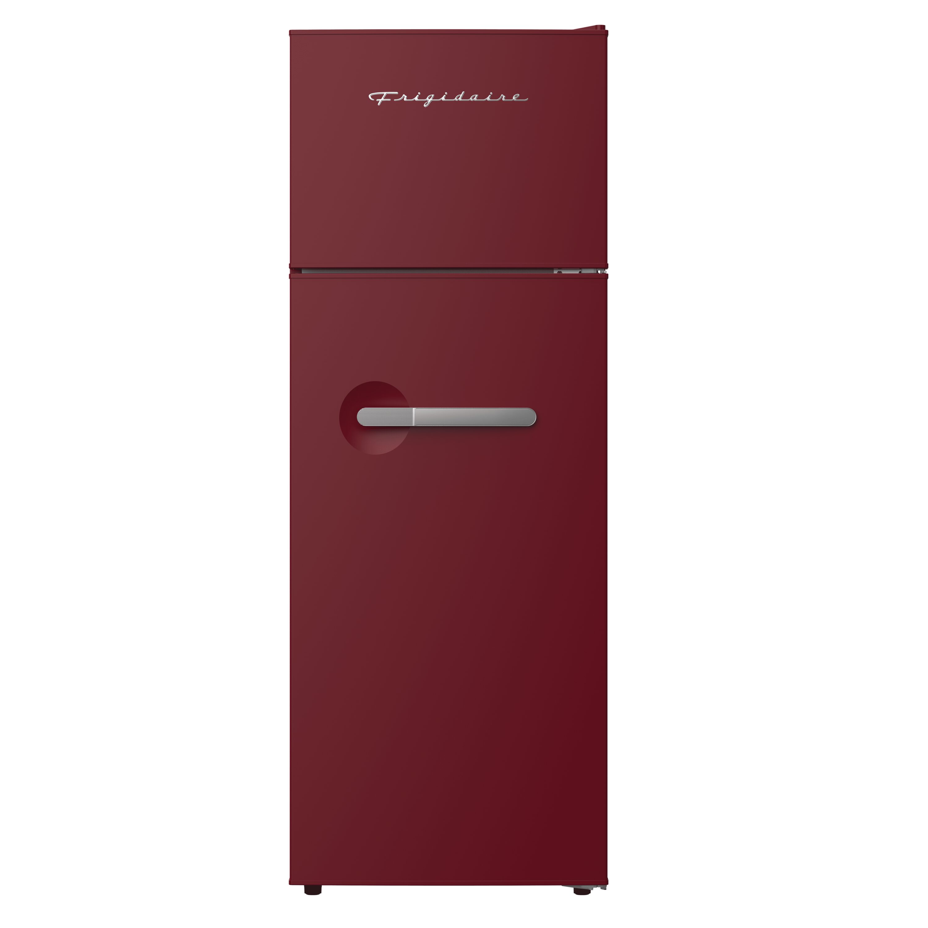 Merlot Red 7.5 Cu Ft Retro Top Freezer Refrigerator