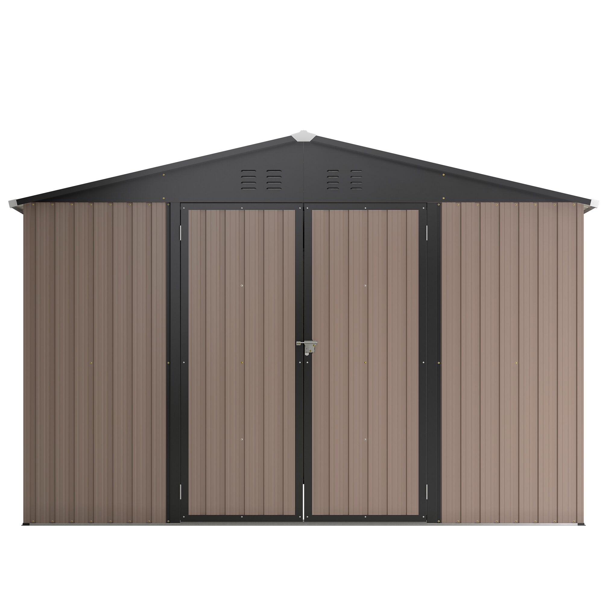 WELLFOR TWSG014-GR Metal-Storage-Buildings-Sheds - View #10