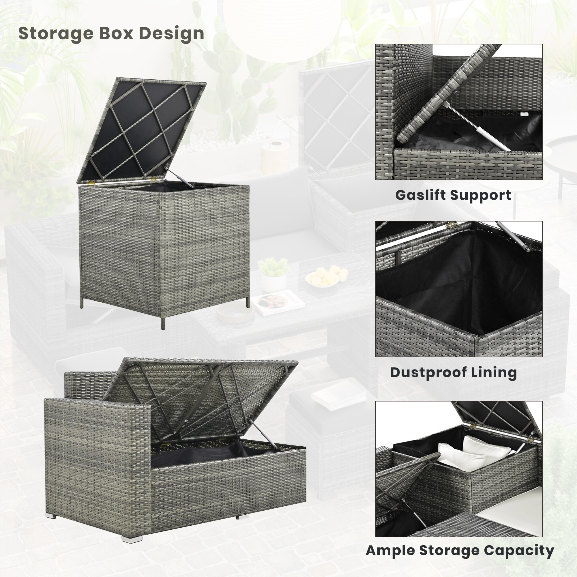 ModernLuxe L-SP100005AAA Patio-Conversation-Sets - View #4