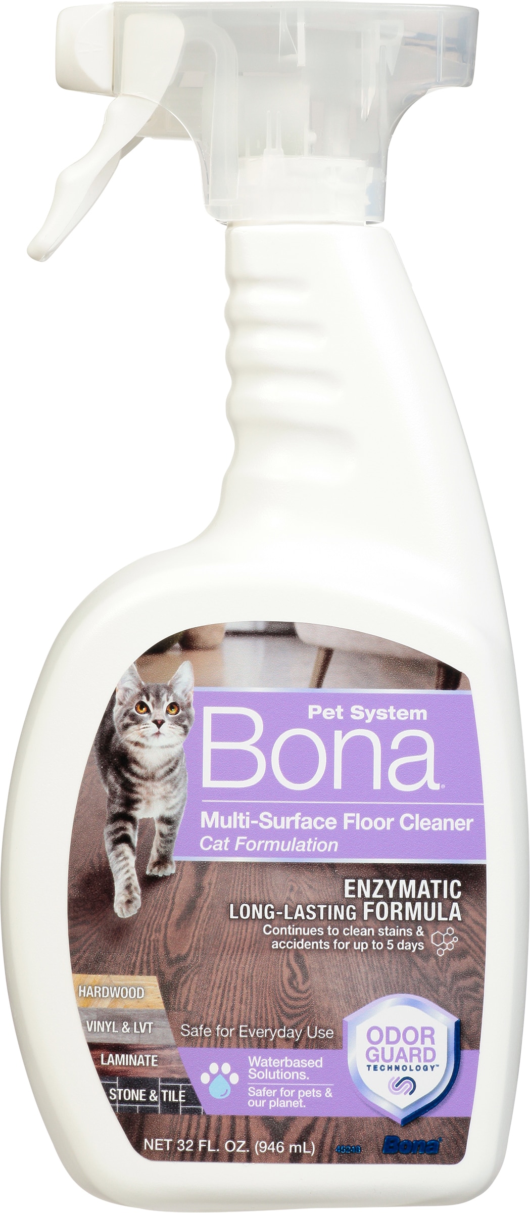 Bona Multi-Surface Floor Cleaner Spray, for Stone Tile Laminate