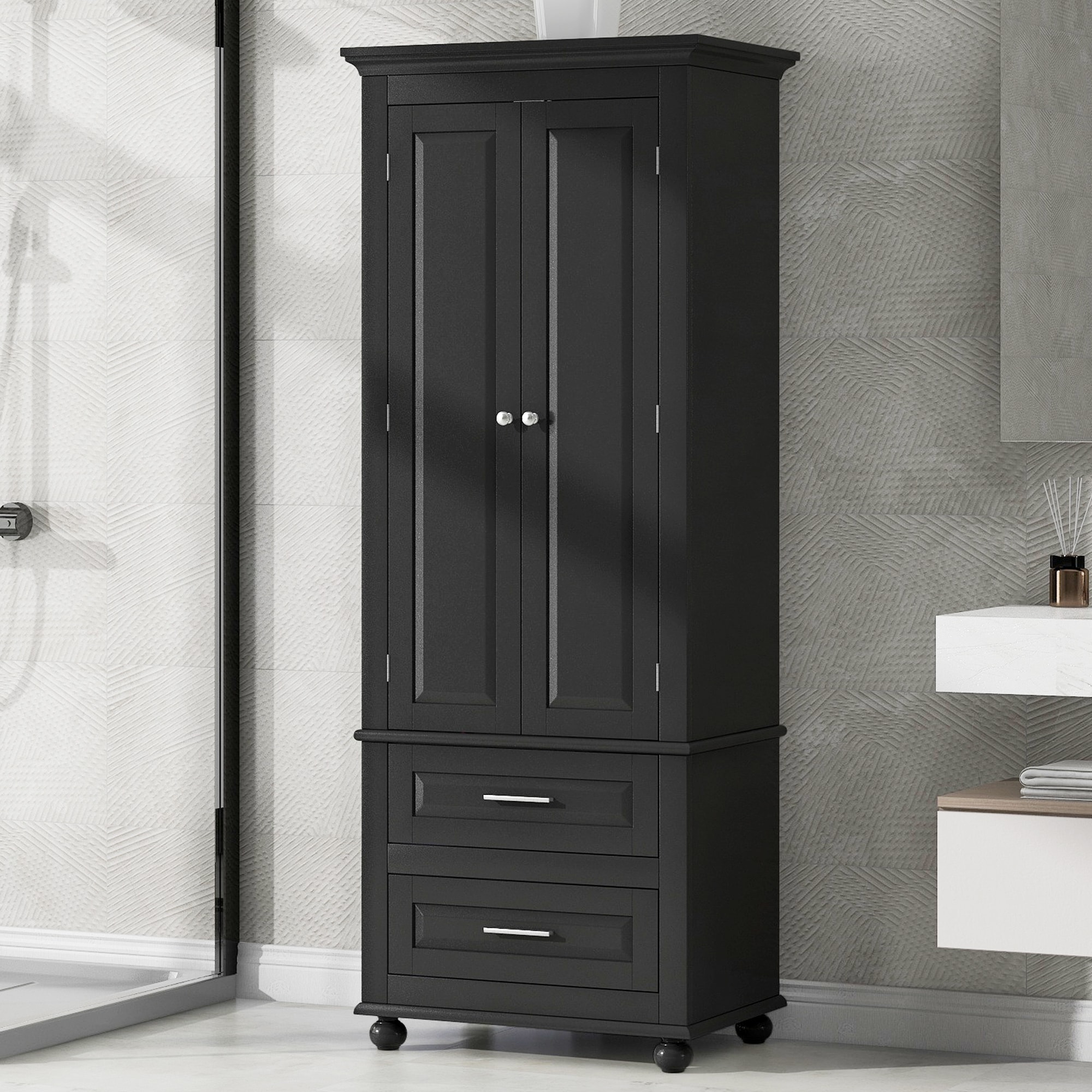 Tatayosi P-DJ-284AAB Linen-Cabinets - View #5