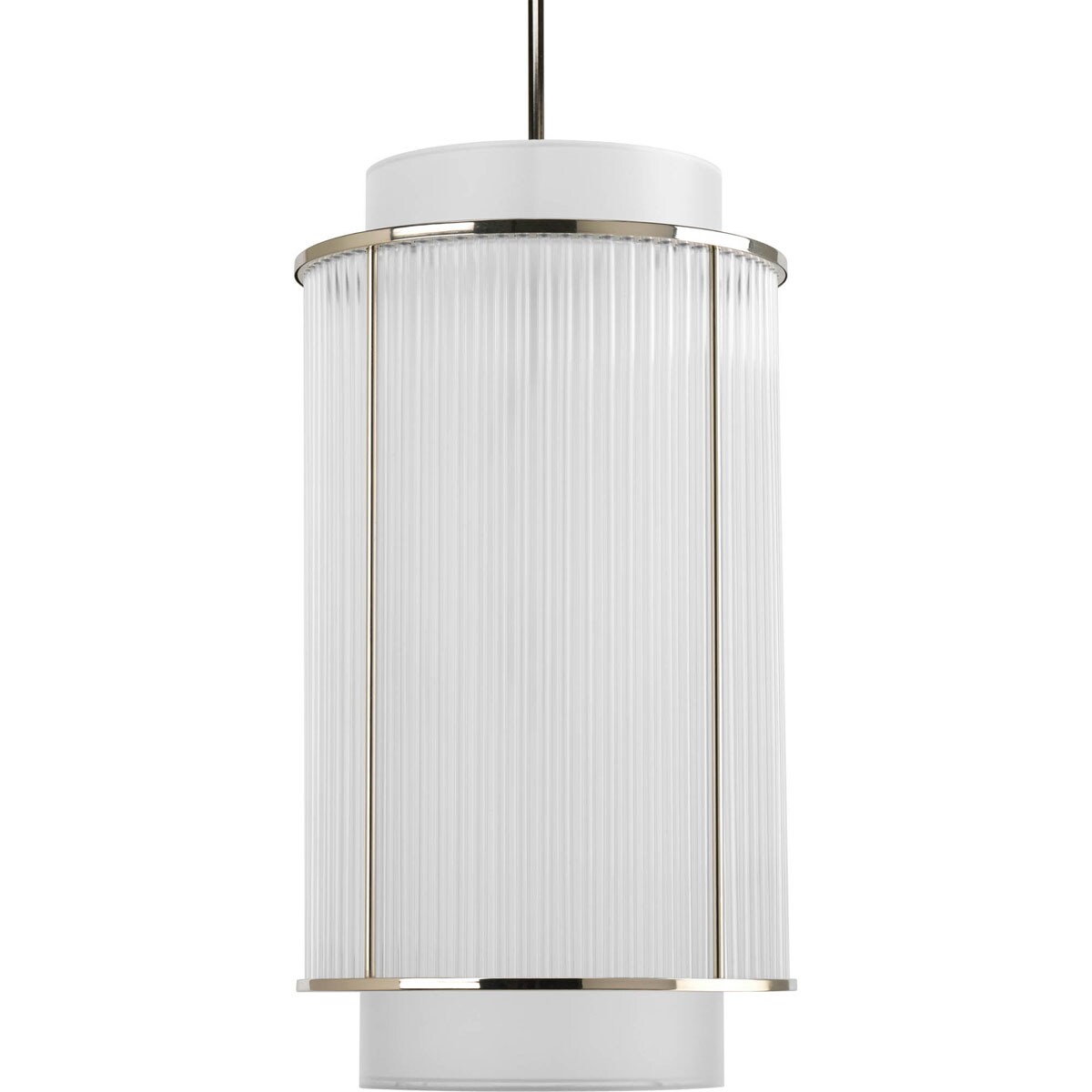 Progress Lighting P3938-104 Nisse Polished Nickel Modern Chandelier