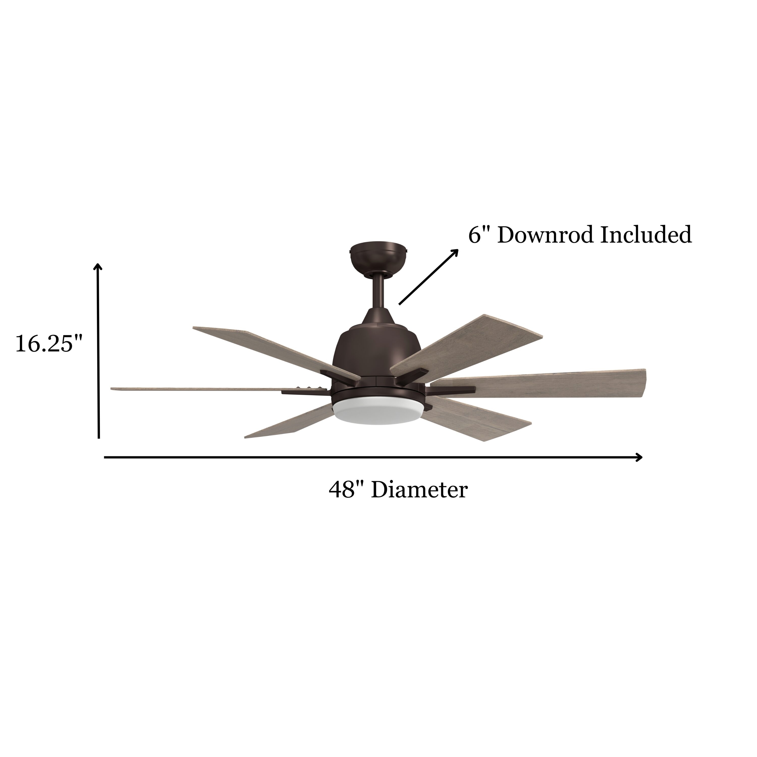Harbor Breeze BRD48OSB6LR Ceiling-Fans - View #11
