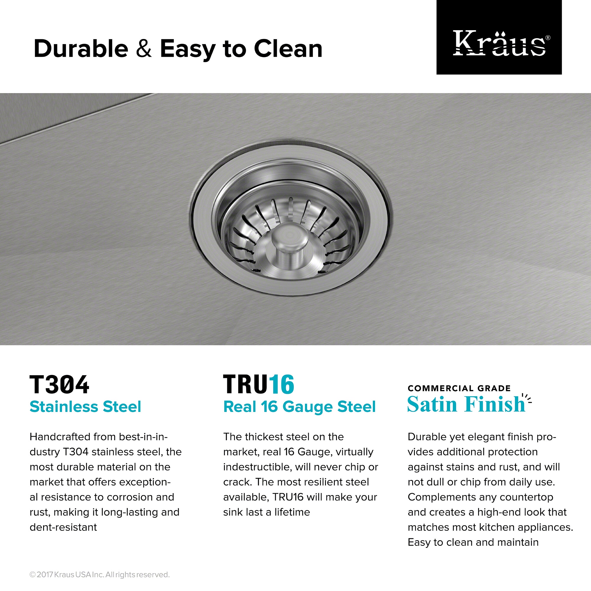 Kraus KP1TS25S-1 Kitchen-Sinks - View #13