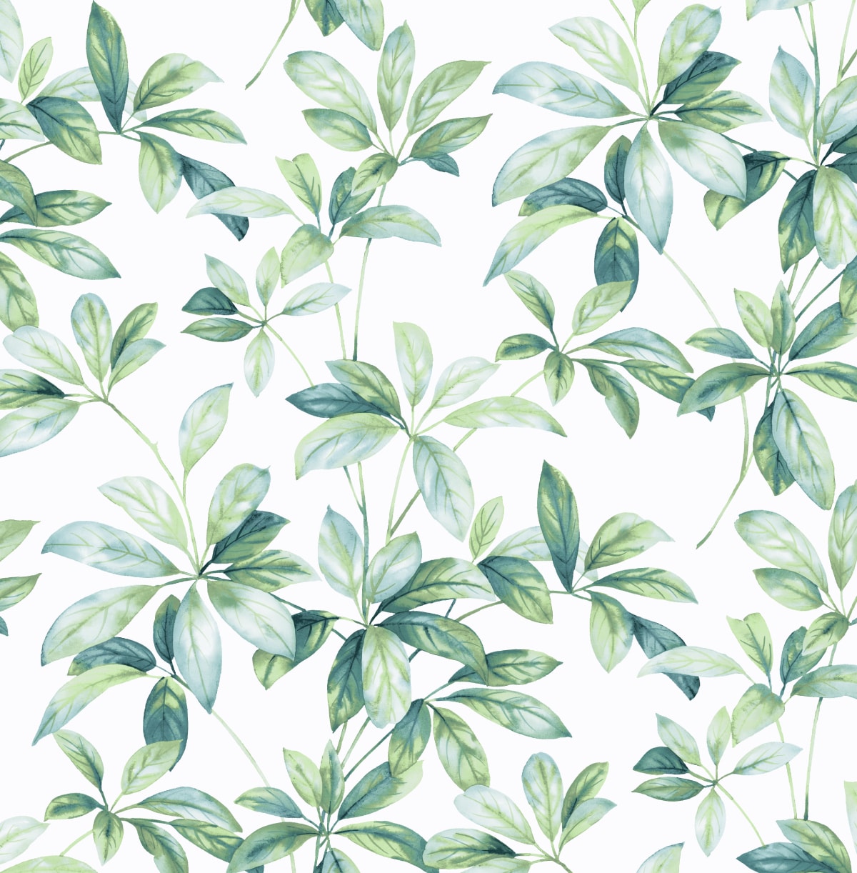 NextWall NW45604 30.75-Sq. Feet Seaglass Vinyl Floral Self-adhesive Peel and Stick Wallpaper