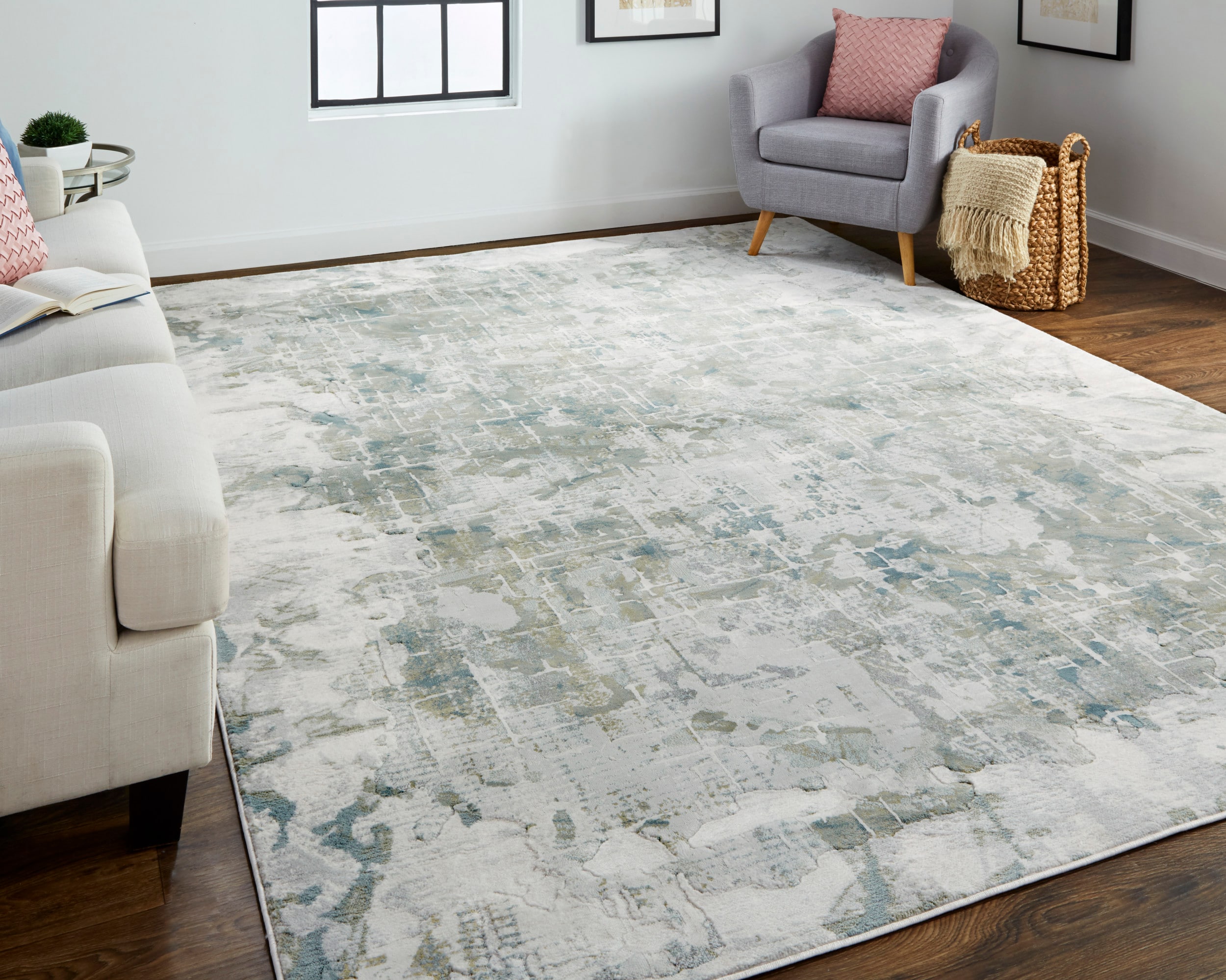 Room Envy ATLR3146SLV000I8B rugs - View #3