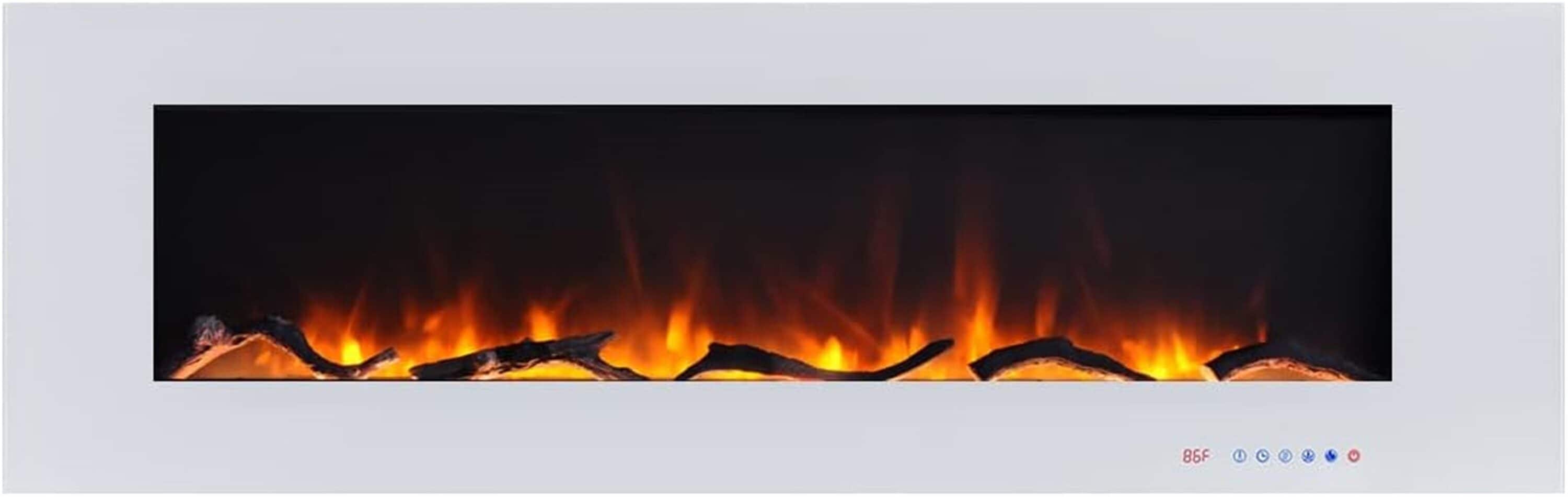 EdenDirect LW-WM60-WH Electric-Fireplaces - View #2